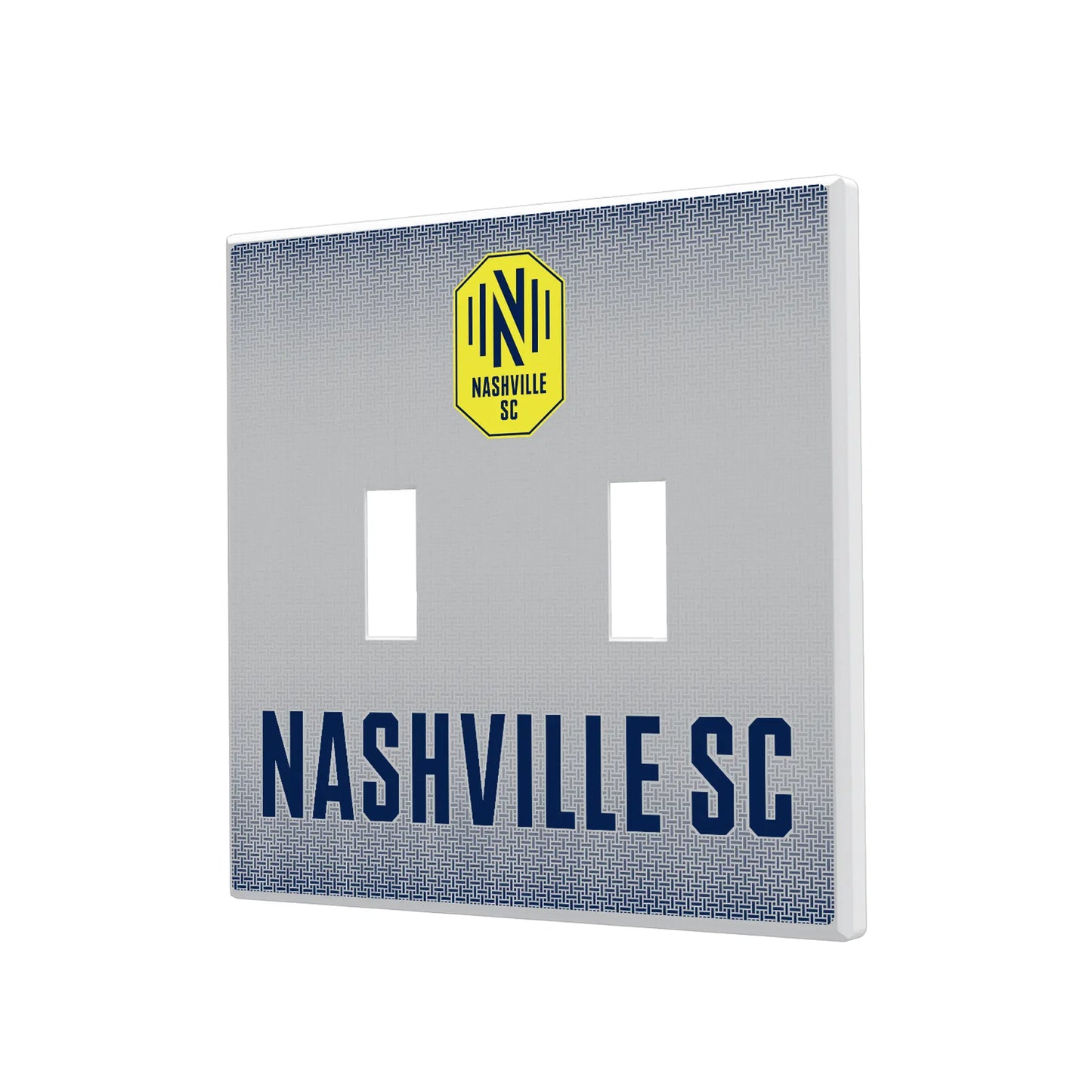 Nashville SC Linen Hidden-Screw Light Switch Plate