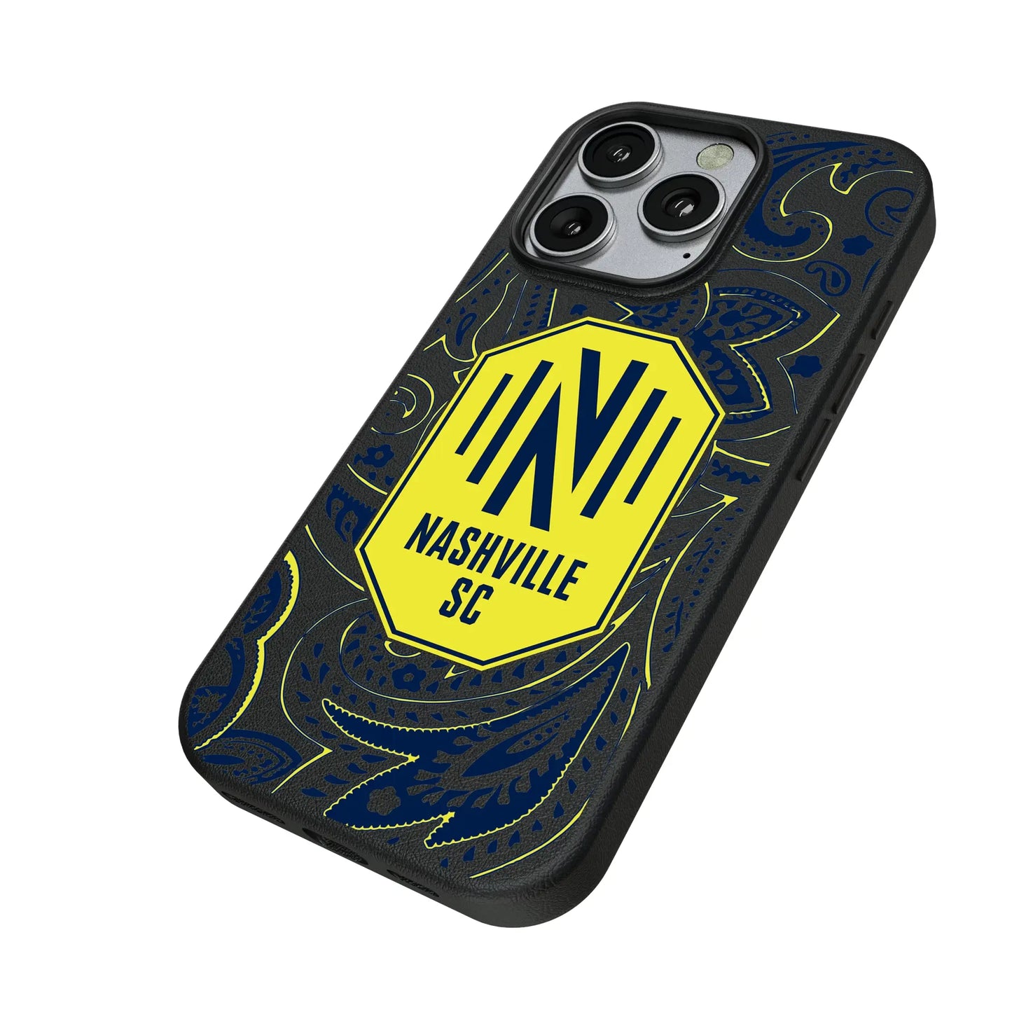 Nashville SC Paisley MagSafe Compatible Phone Case for Apple iPhone