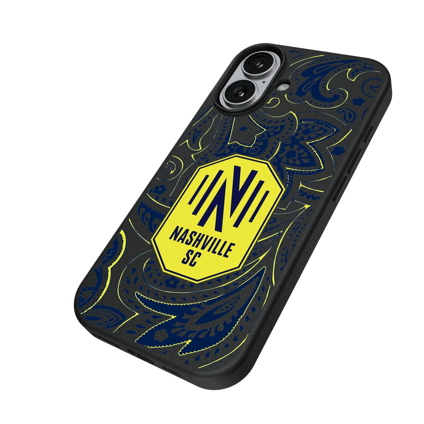 Nashville SC Paisley MagSafe Compatible Phone Case for Apple iPhone