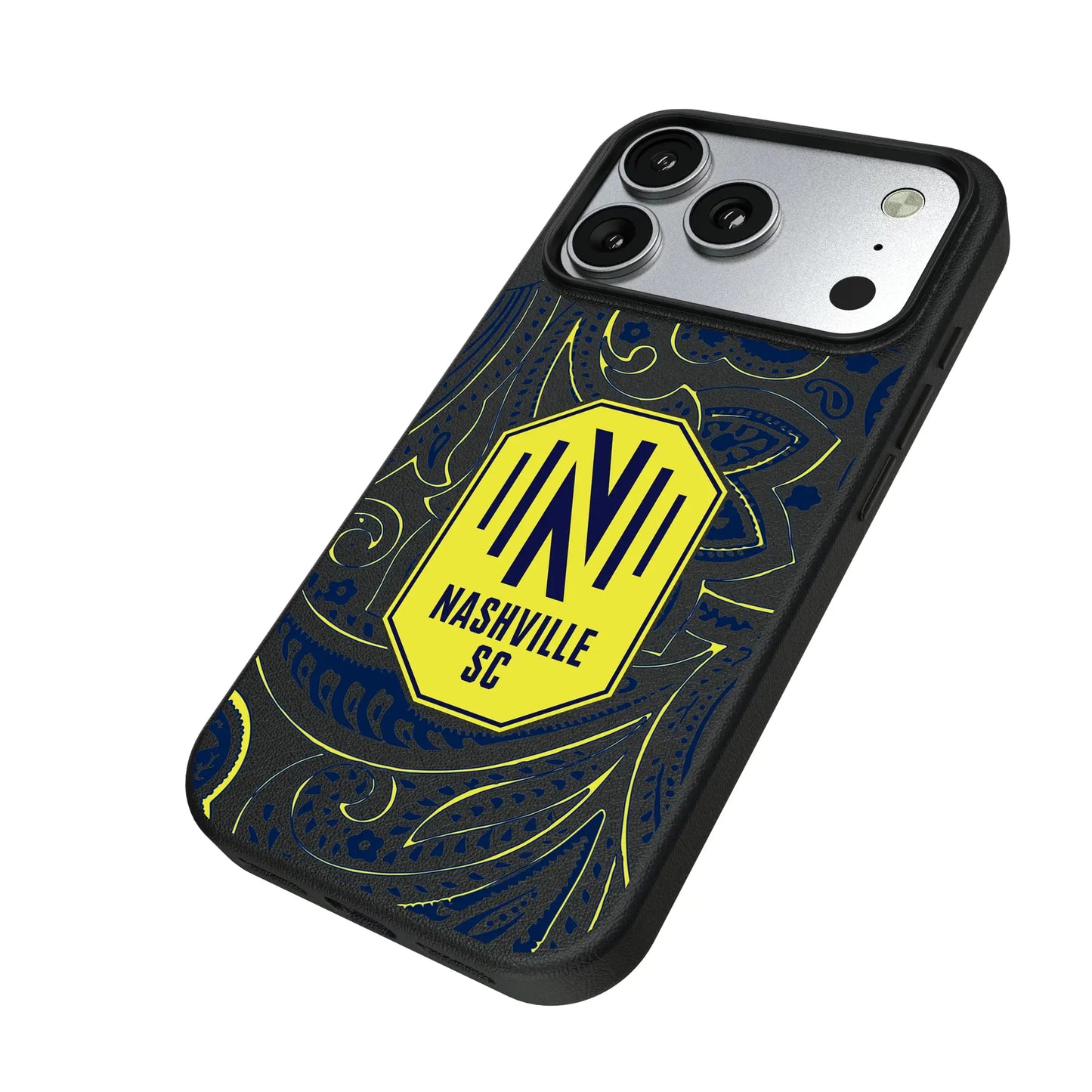 Nashville SC Paisley MagSafe Compatible Phone Case for Apple iPhone