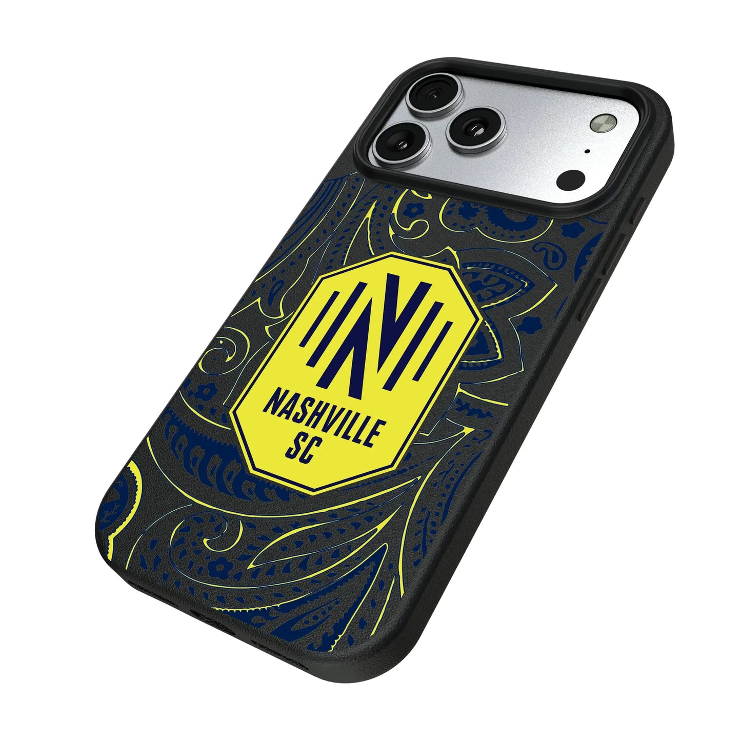 Nashville SC Paisley MagSafe Compatible Phone Case for Apple iPhone