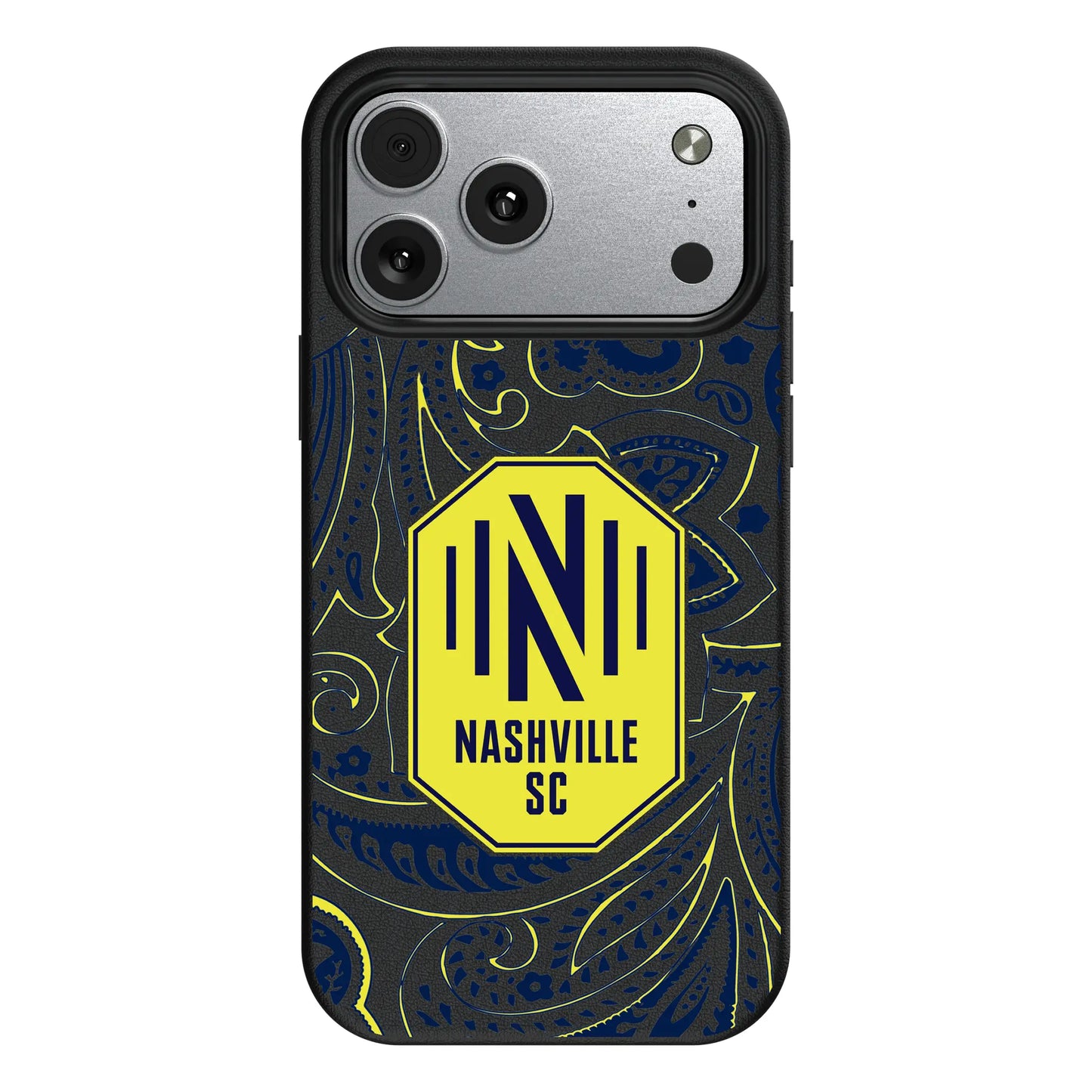 Nashville SC Paisley MagSafe Compatible Phone Case for Apple iPhone