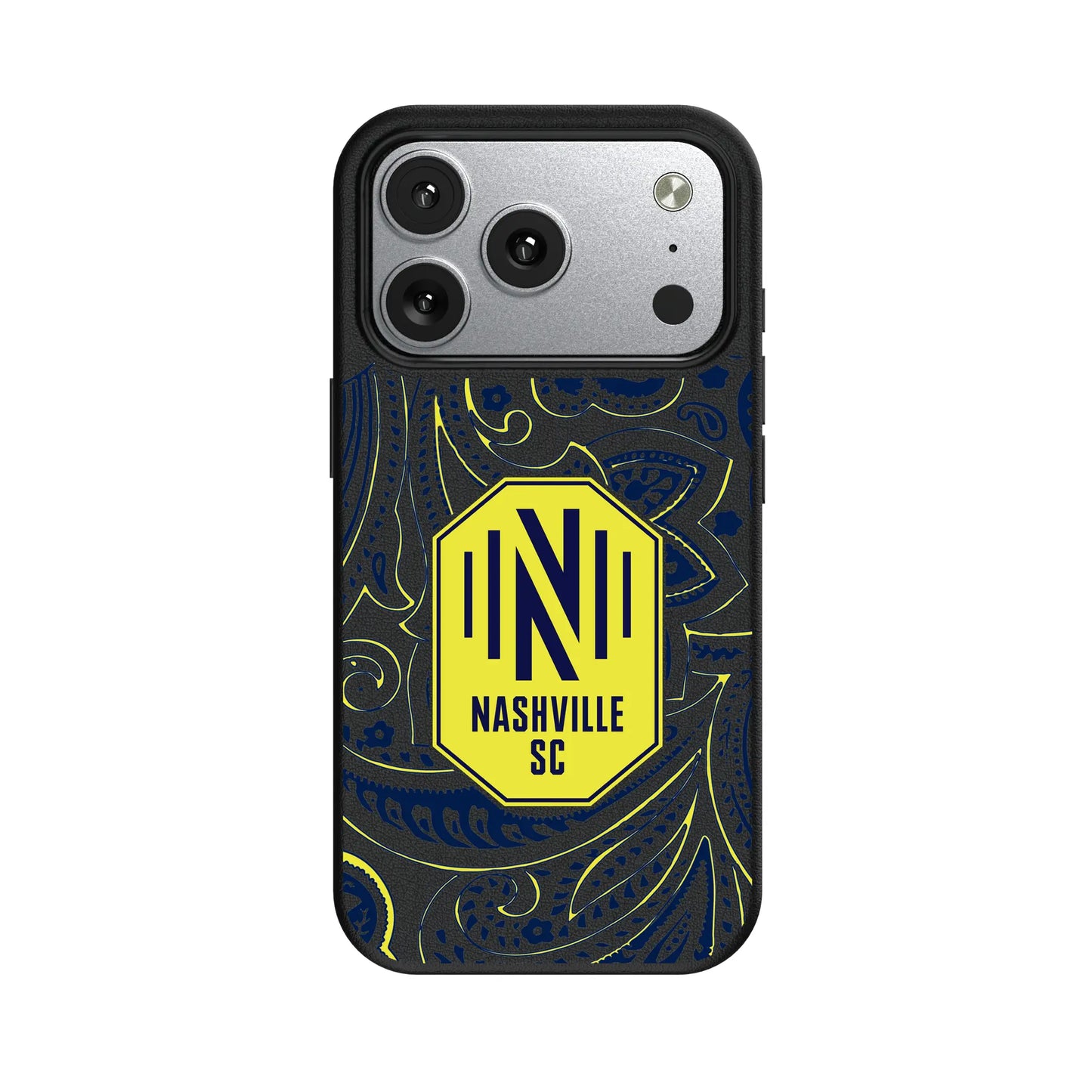 Nashville SC Paisley MagSafe Compatible Phone Case for Apple iPhone