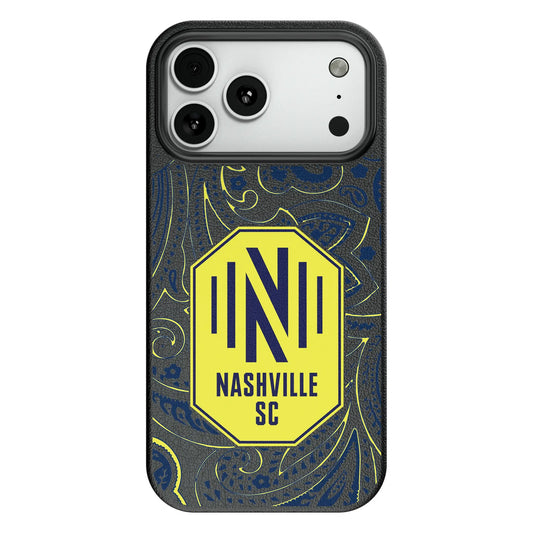 Nashville SC Paisley MagSafe Compatible Phone Case for Apple iPhone