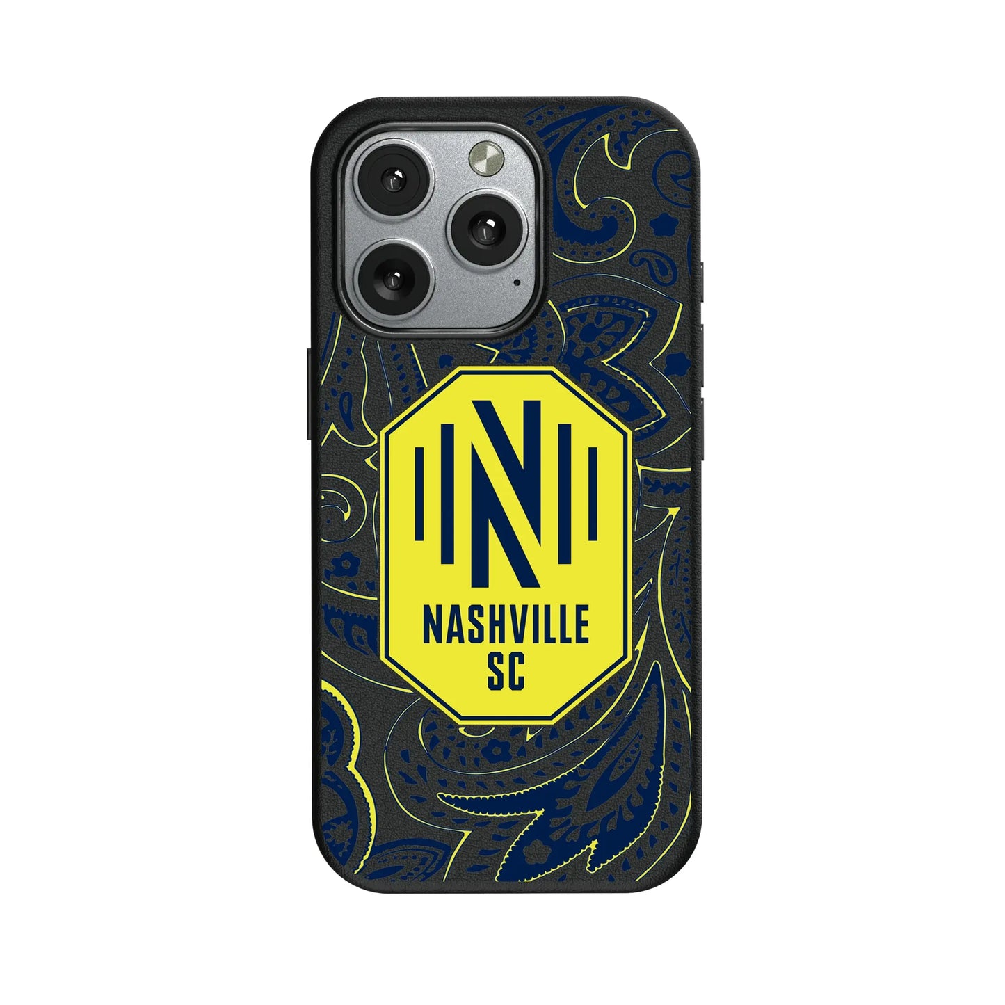 Nashville SC Paisley MagSafe Compatible Phone Case for Apple iPhone