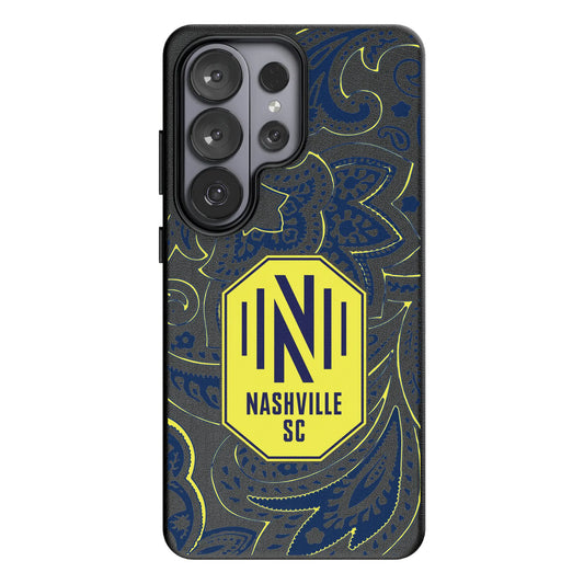 Nashville SC Paisley MagSafe Compatible Phone Case for Samsung Galaxy