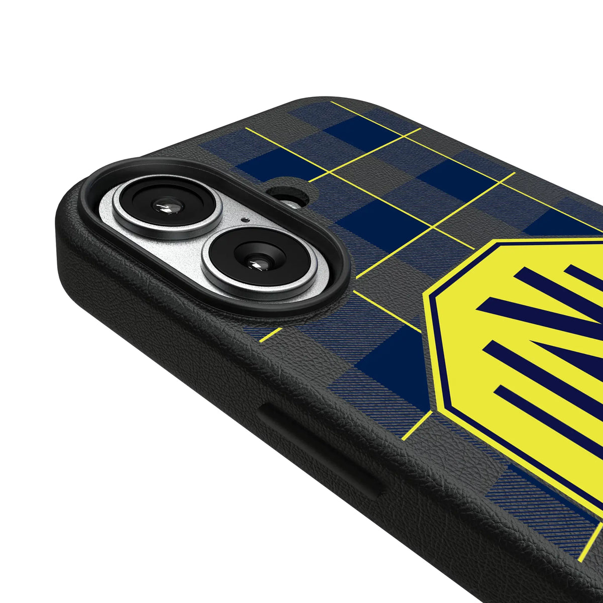 Nashville SC Plaid MagSafe Compatible Phone Case for Apple iPhone