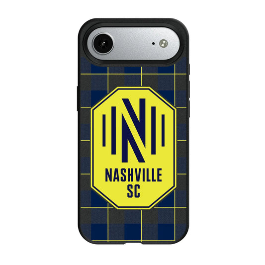 Nashville SC Plaid MagSafe Compatible Phone Case for Apple iPhone