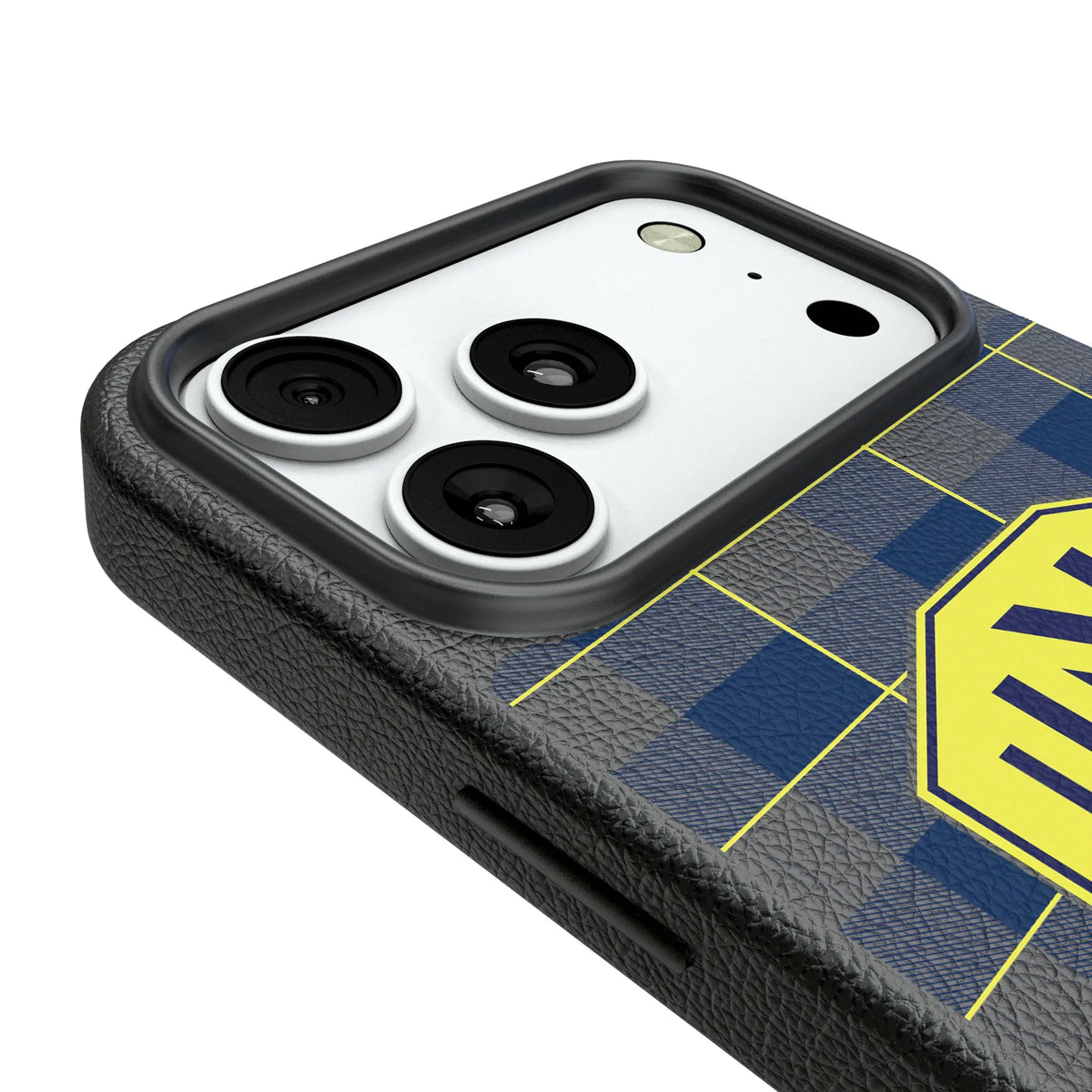 Nashville SC Plaid MagSafe Compatible Phone Case for Apple iPhone