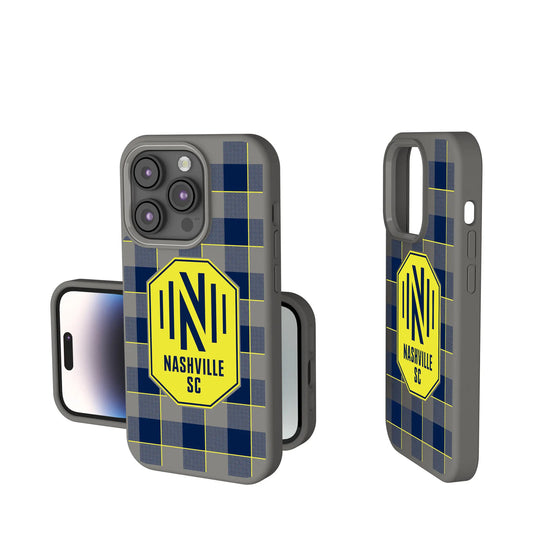 Nashville SC Plaid Soft Touch Phone Case for Apple iPhone