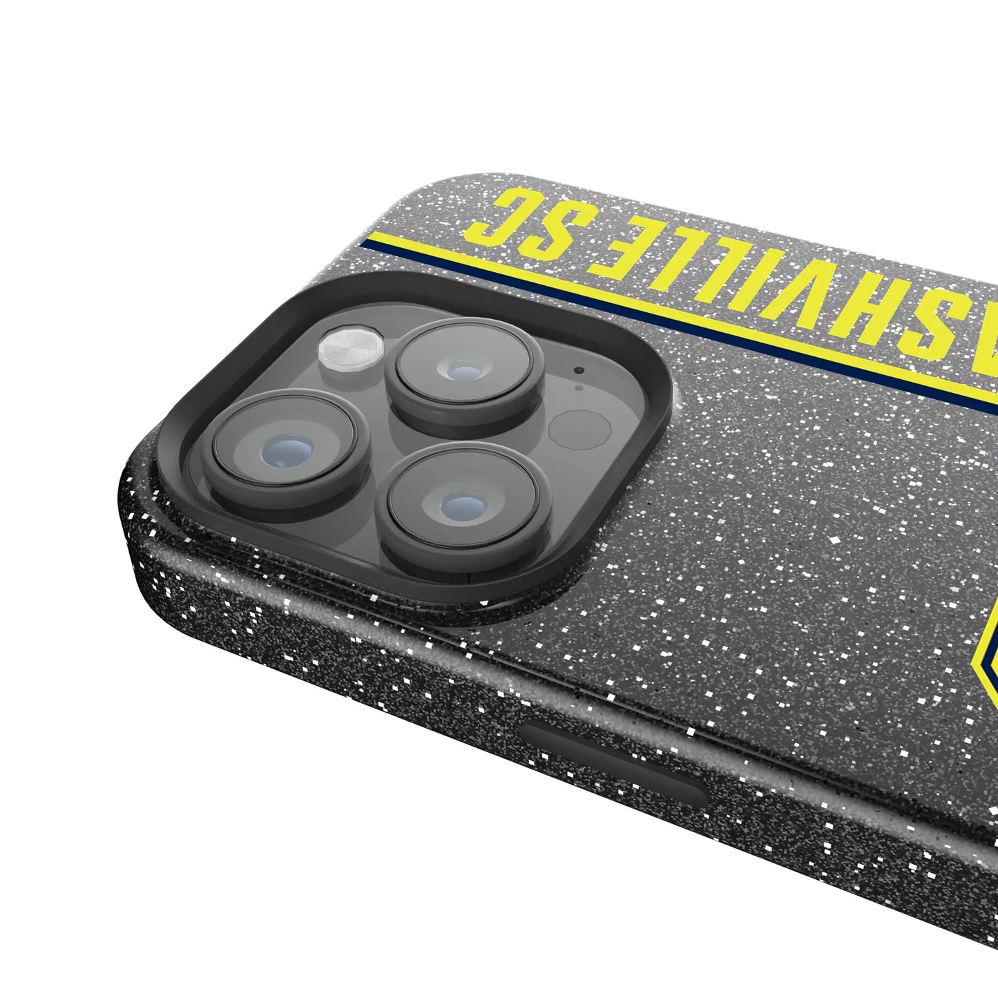 Nashville SC Sidebar Black Bling Phone Case for Apple iPhone
