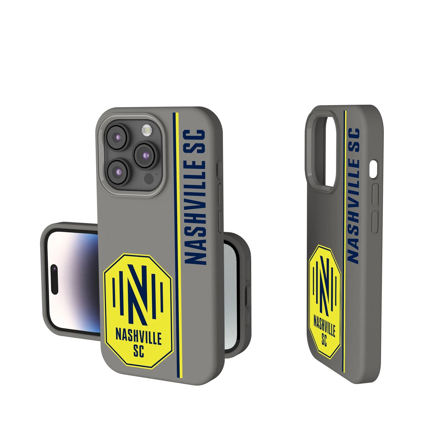 Nashville SC Sidebar Soft Touch Phone Case for Apple iPhone
