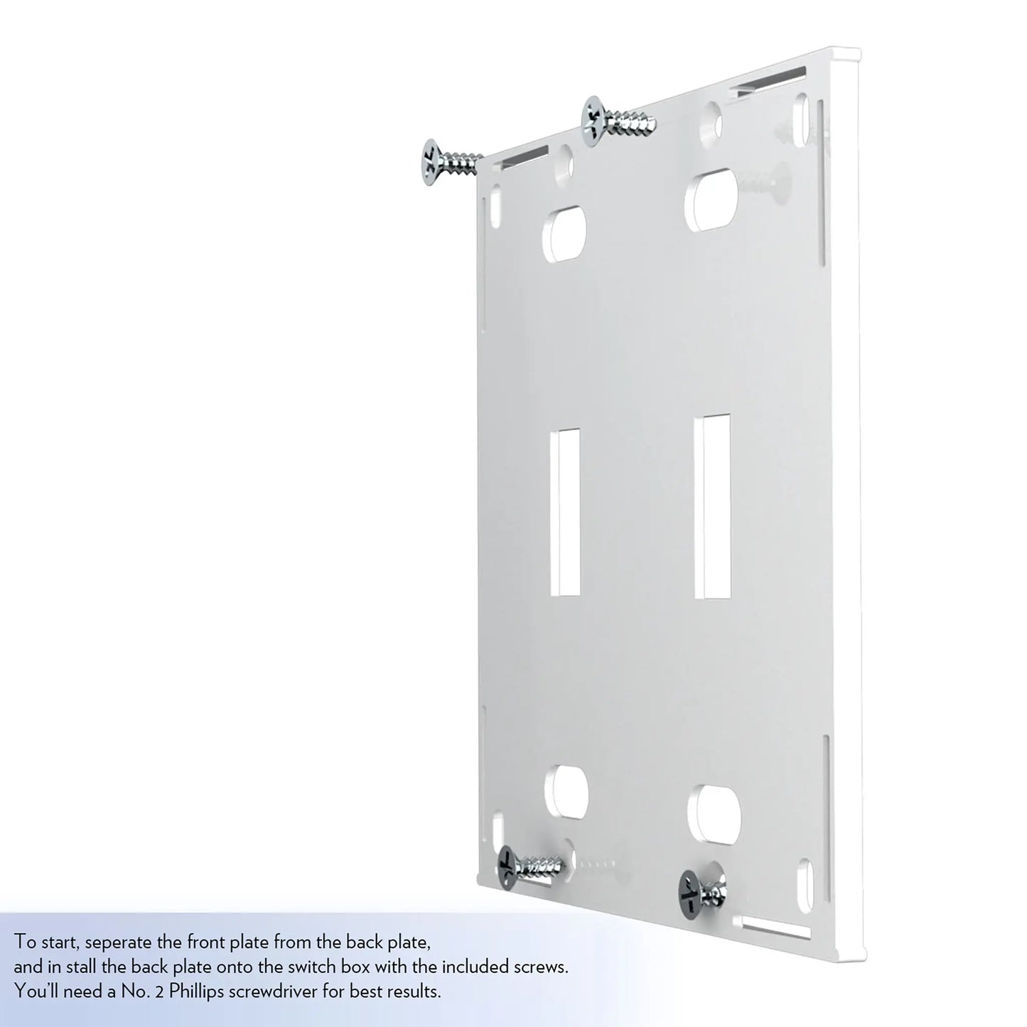 Nashville SC Stripe Hidden-Screw Light Switch Plate