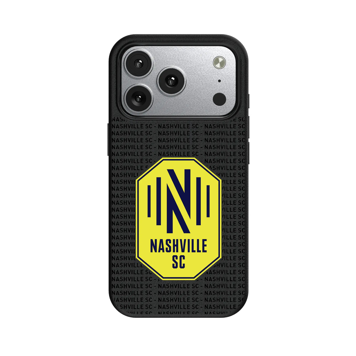 Nashville SC Text Backdrop MagSafe Compatible Phone Case for Apple iPhone