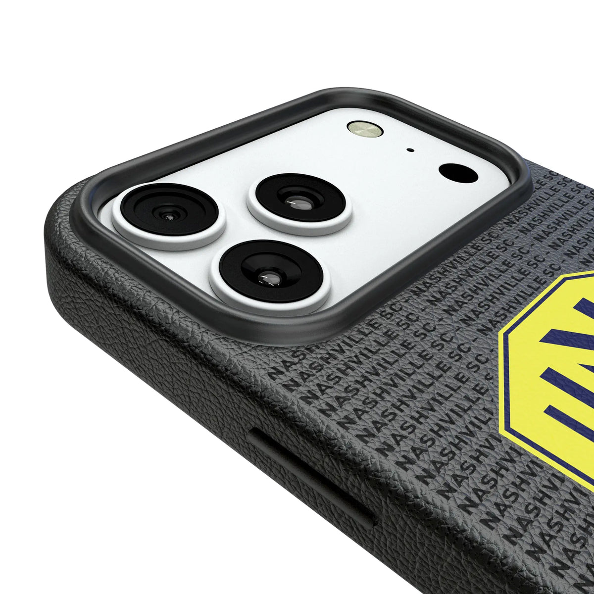 Nashville SC Text Backdrop MagSafe Compatible Phone Case for Apple iPhone