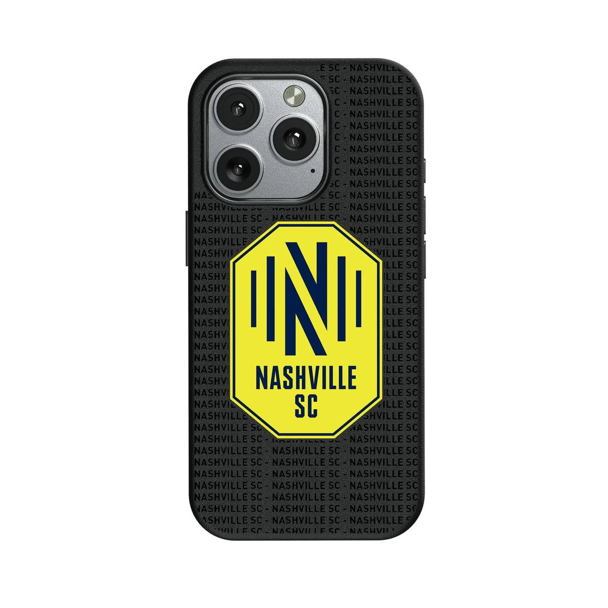 Nashville SC Text Backdrop MagSafe Compatible Phone Case for Apple iPhone