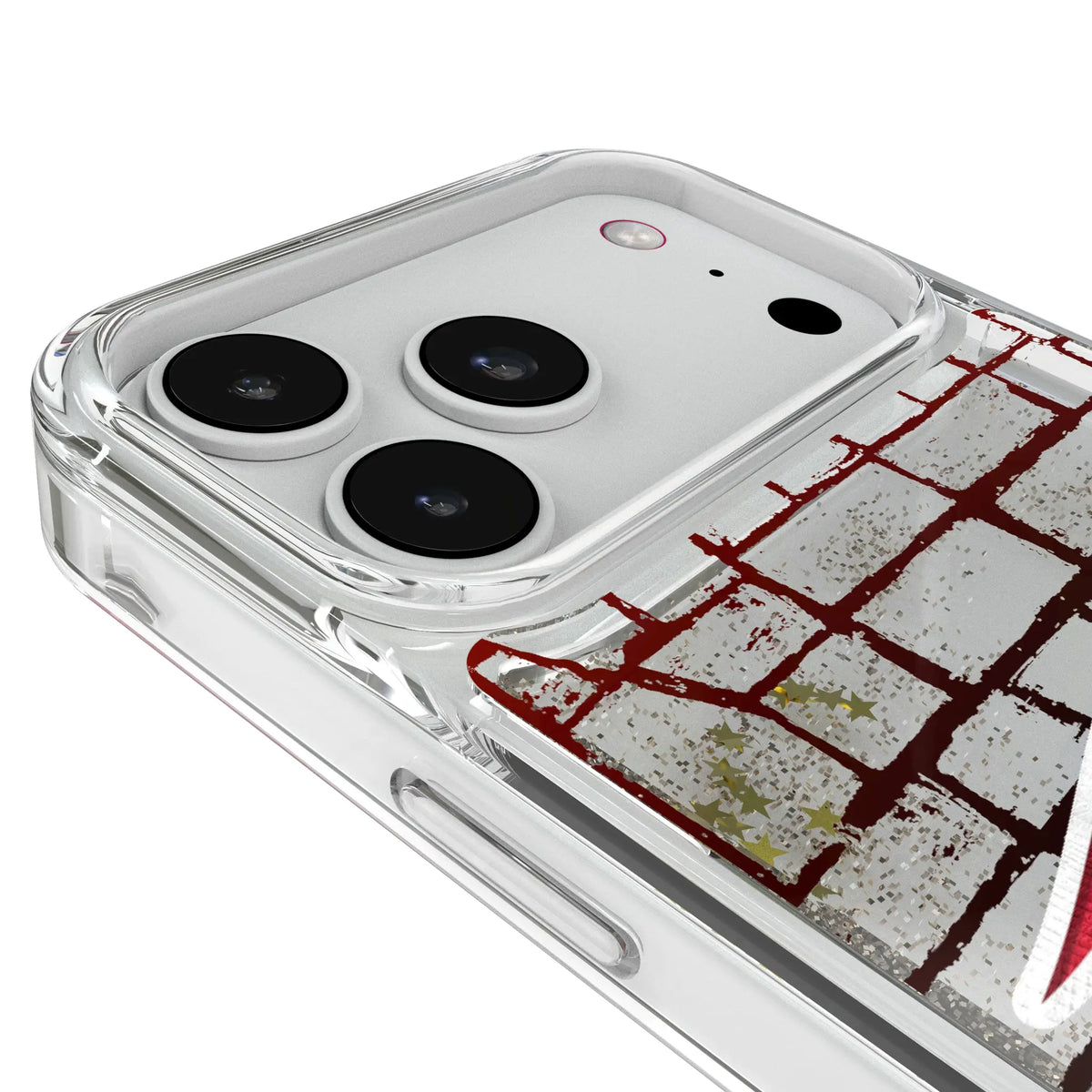 New England Patriots Brick Glitter Phone Case for Apple iPhone