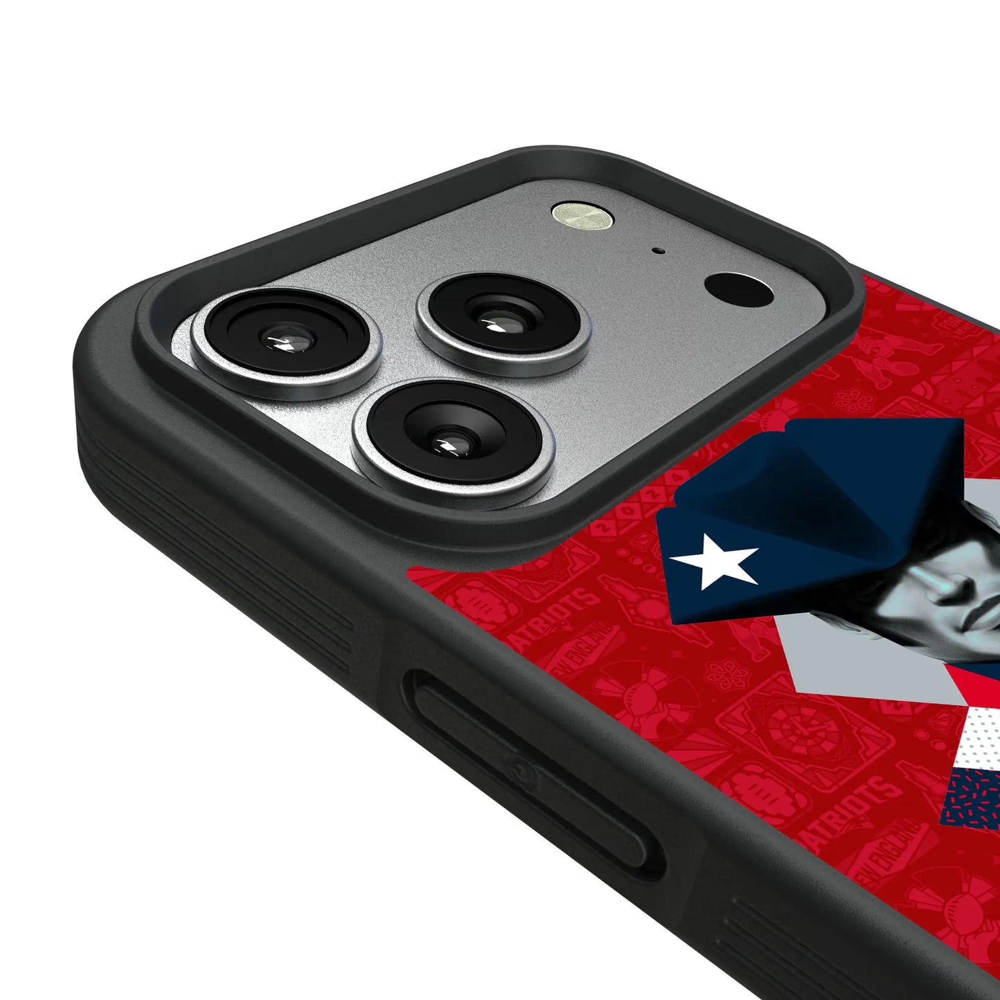 New England Patriots Deco Bump Phone Case for Apple iPhone