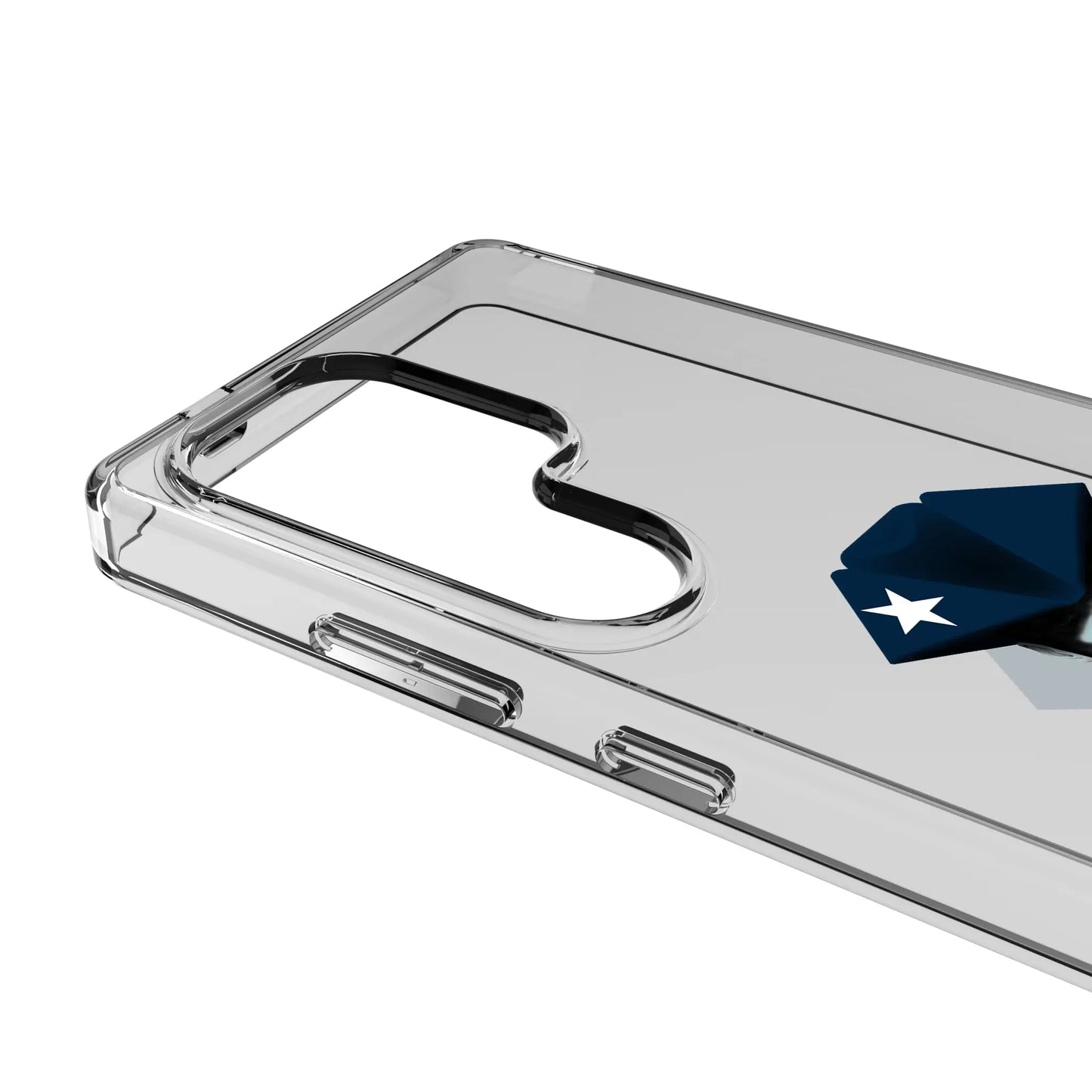 New England Patriots Deco Clear Phone Case for Samsung Galaxy