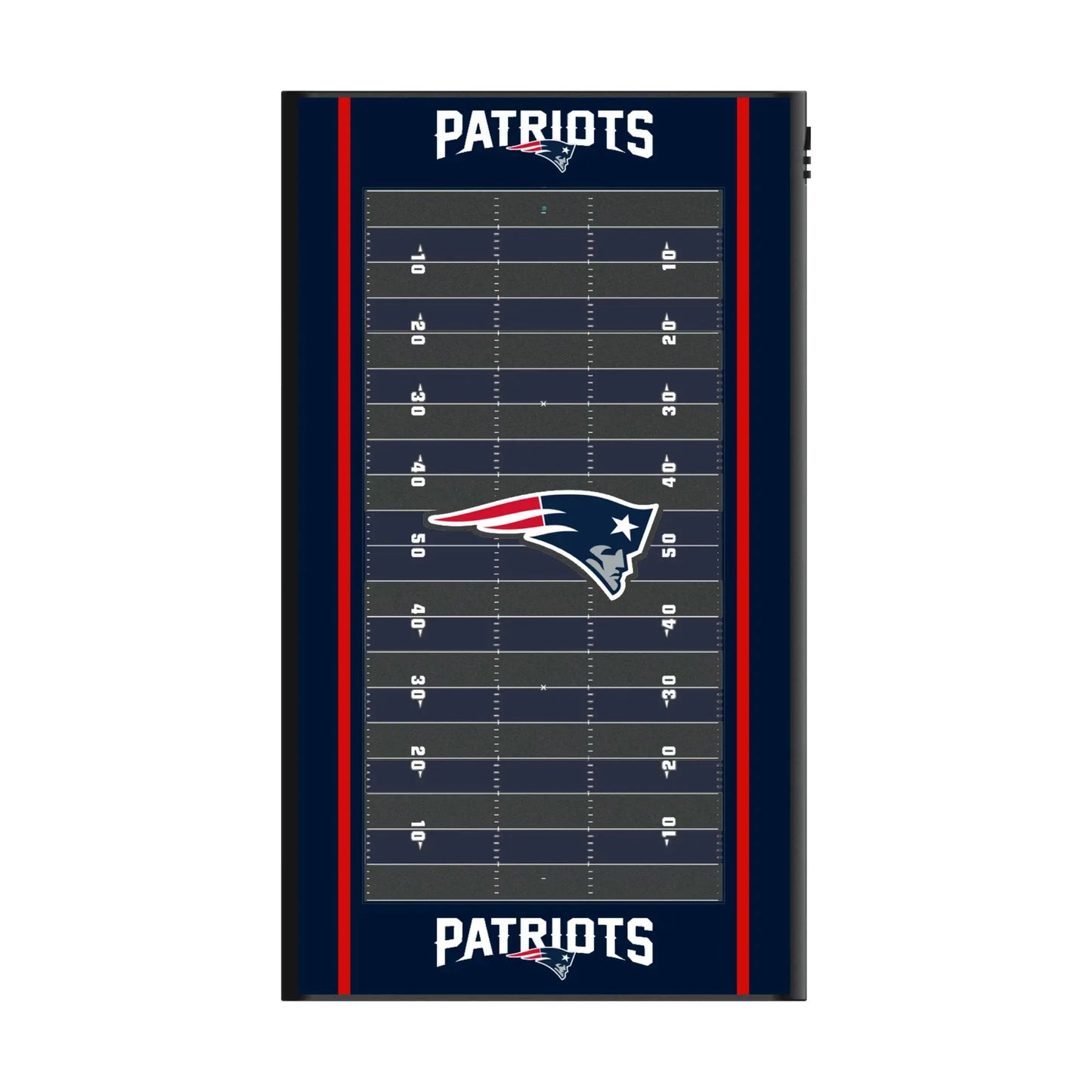 New England Patriots Field 5000mAh Flat Powerbank