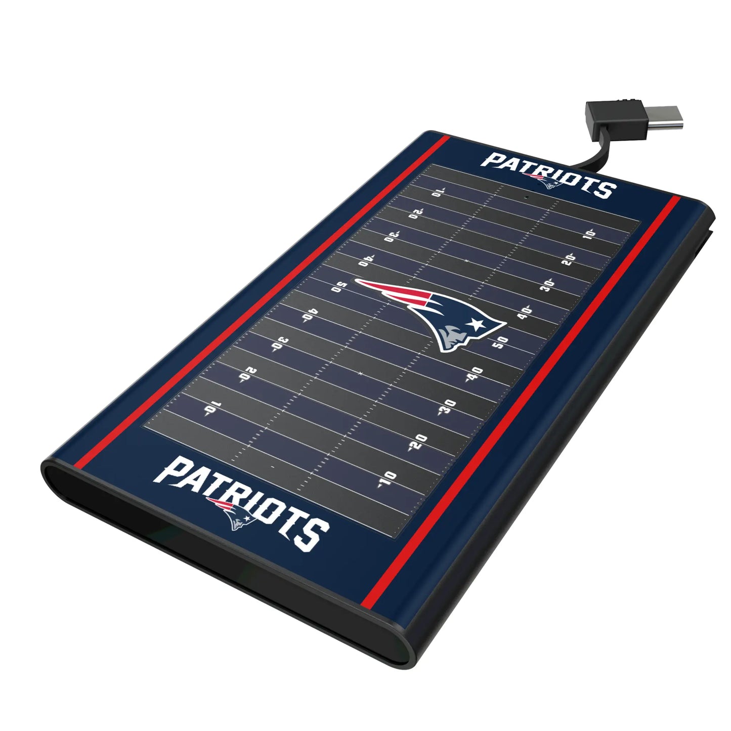 New England Patriots Field 5000mAh Flat Powerbank