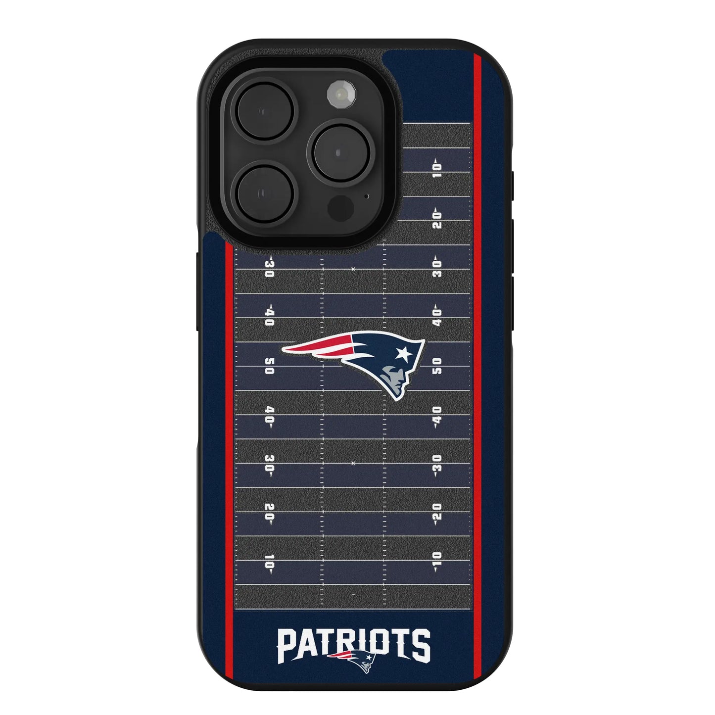 New England Patriots Field Bump Phone Case for Apple iPhone