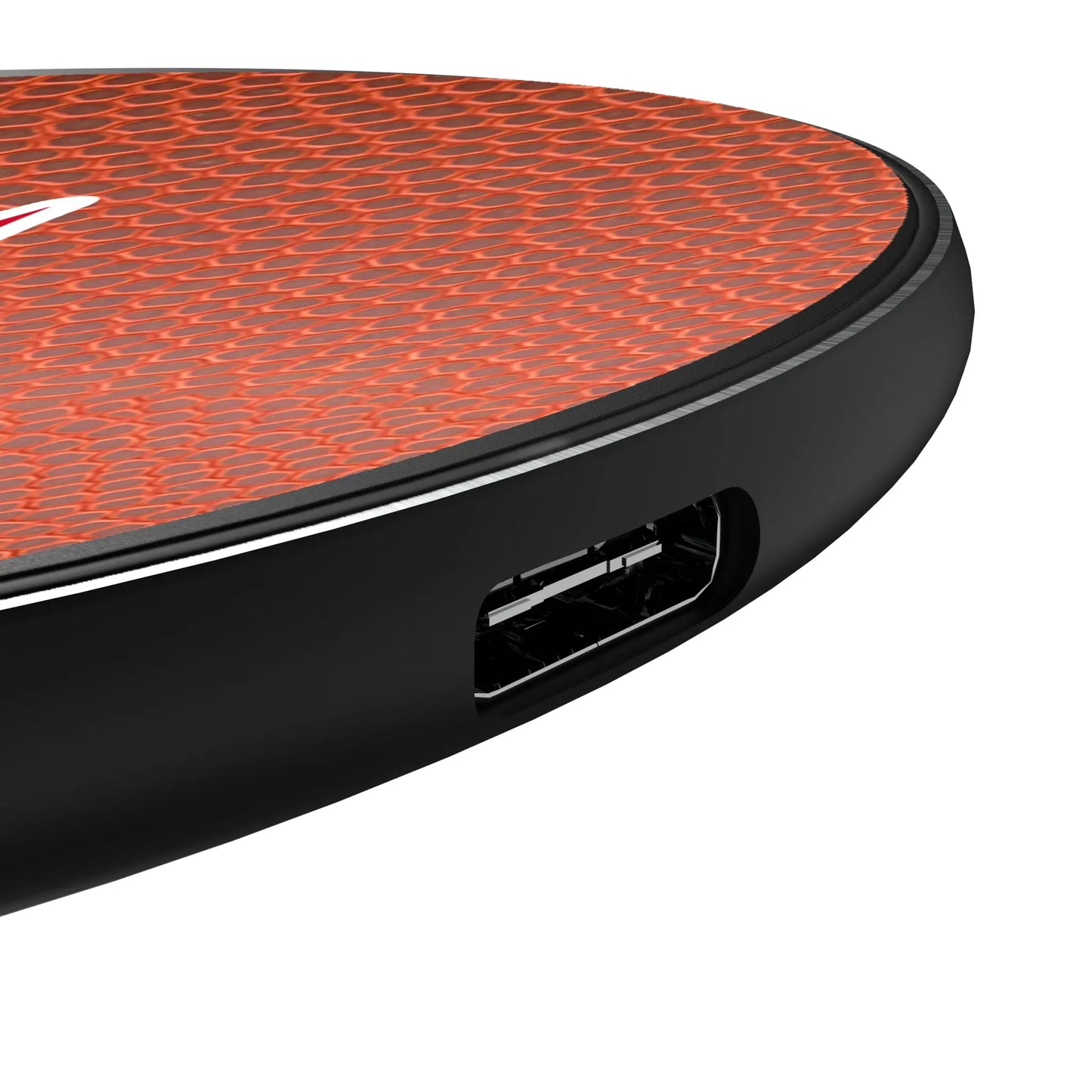 New England Patriots Football 15-Watt Wireless Charger