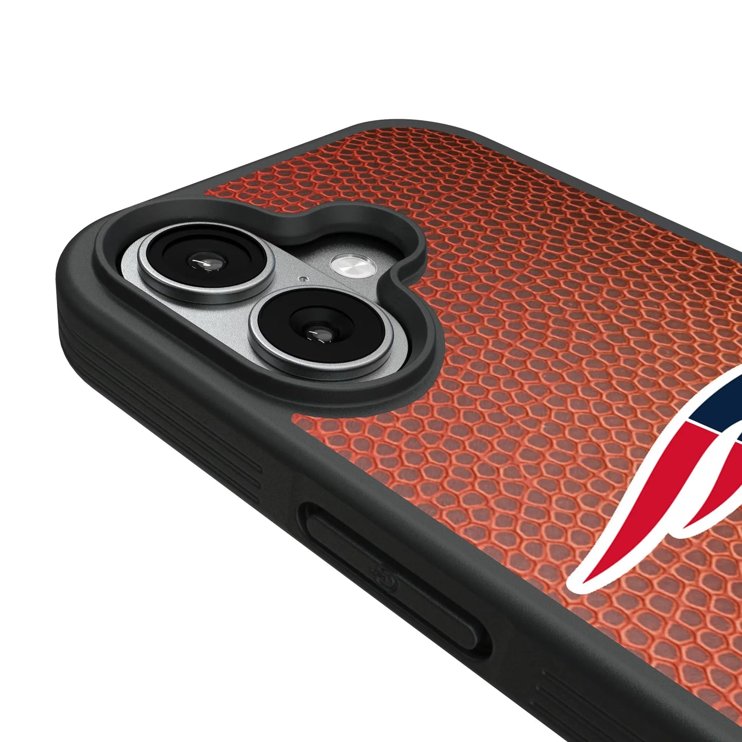 New England Patriots Football Wordmark Bump Phone Case for Apple iPhone