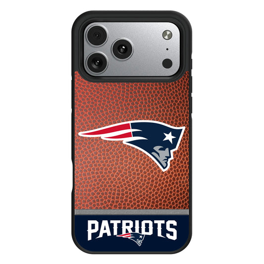 New England Patriots Football Wordmark Bump Phone Case for Apple iPhone
