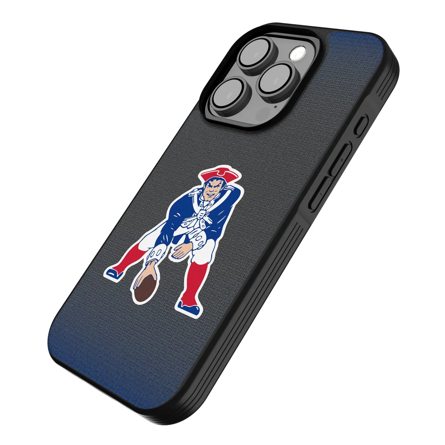New England Patriots Historic Collection Linen Bump Phone Case for Apple iPhone