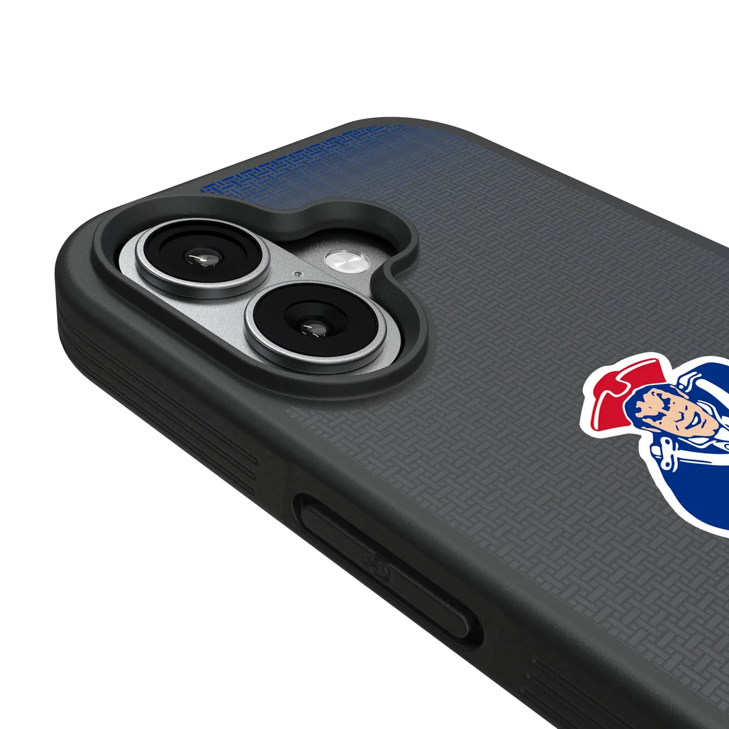 New England Patriots Historic Collection Linen Bump Phone Case for Apple iPhone