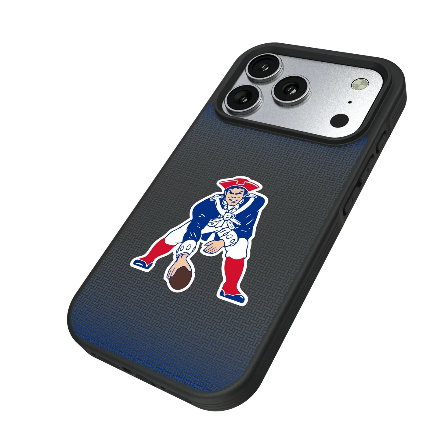 New England Patriots Historic Collection Linen Bump Phone Case for Apple iPhone