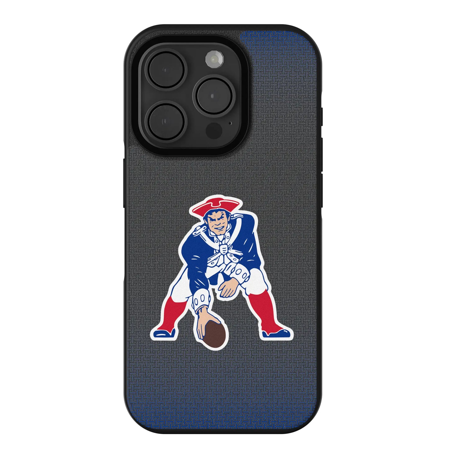 New England Patriots Historic Collection Linen Bump Phone Case for Apple iPhone