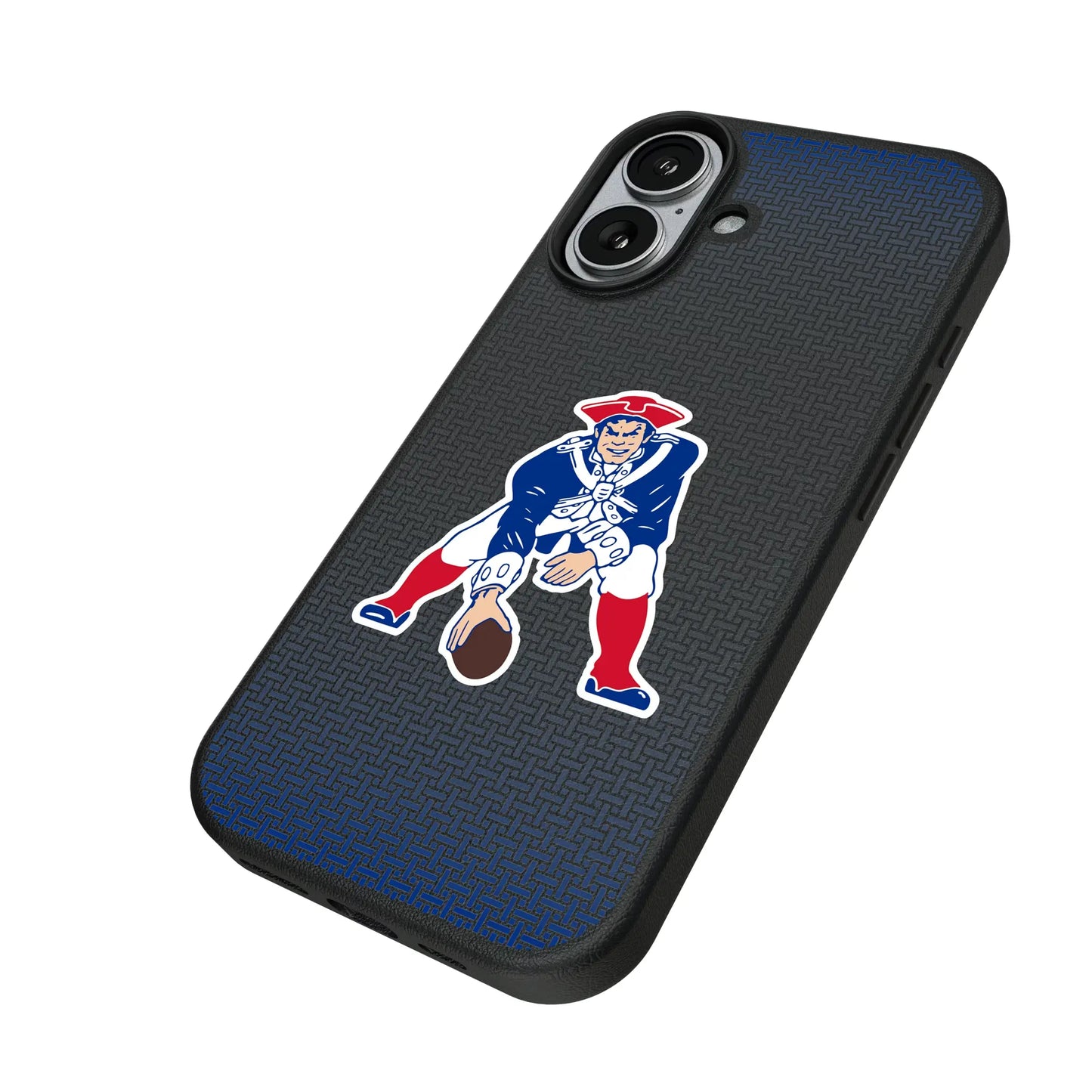 New England Patriots Historic Collection Linen MagSafe Compatible Phone Case for Apple iPhone