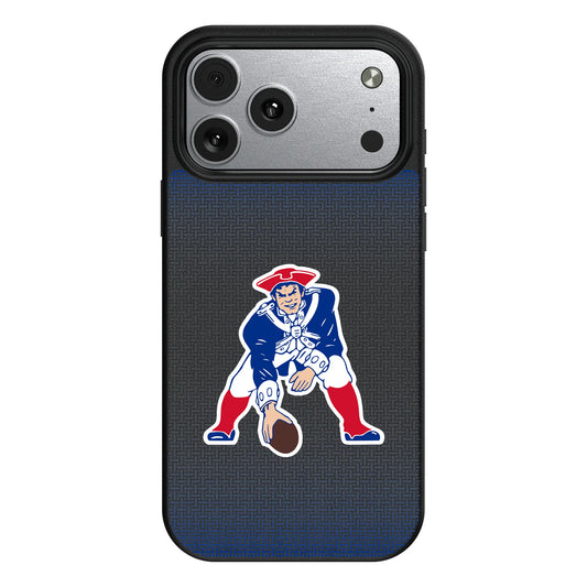 New England Patriots Historic Collection Linen MagSafe Compatible Phone Case for Apple iPhone