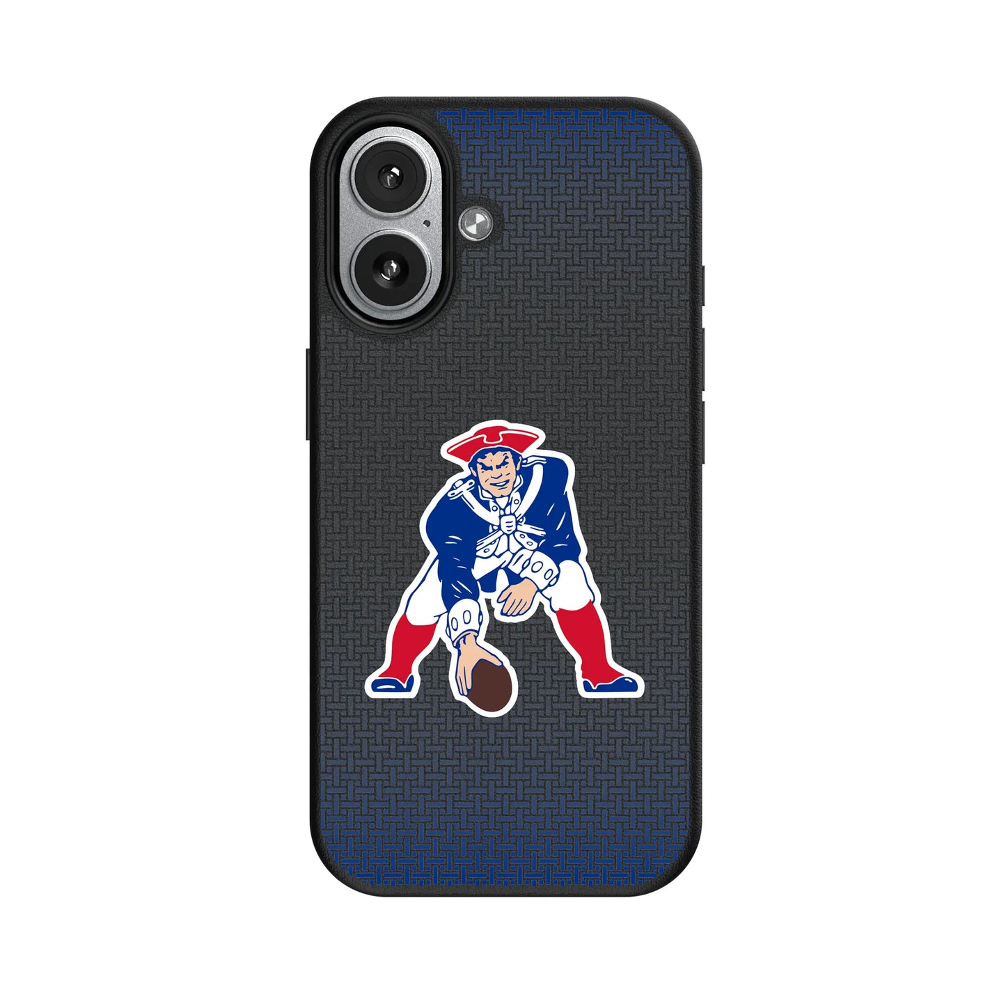 New England Patriots Historic Collection Linen MagSafe Compatible Phone Case for Apple iPhone