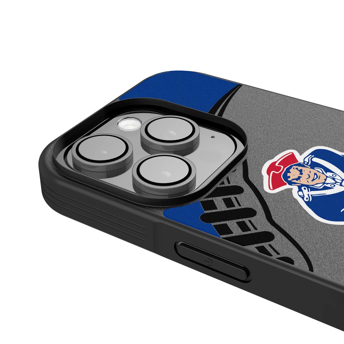New England Patriots Historic Collection Passtime Bump Phone Case for Apple iPhone