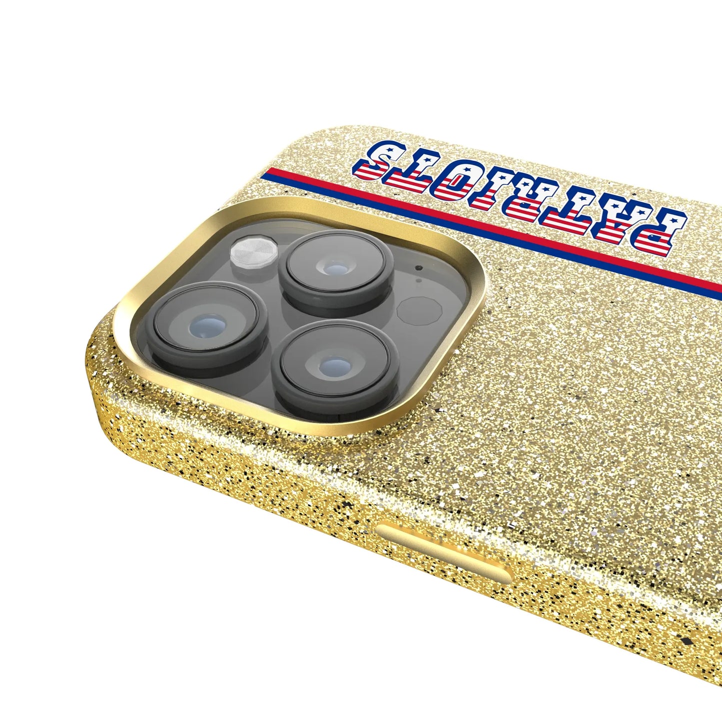 New England Patriots Historic Collection Sidebar Bling Phone Case for Apple iPhone