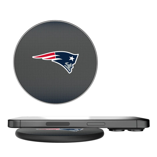 New England Patriots Linen 15-Watt Wireless Charger
