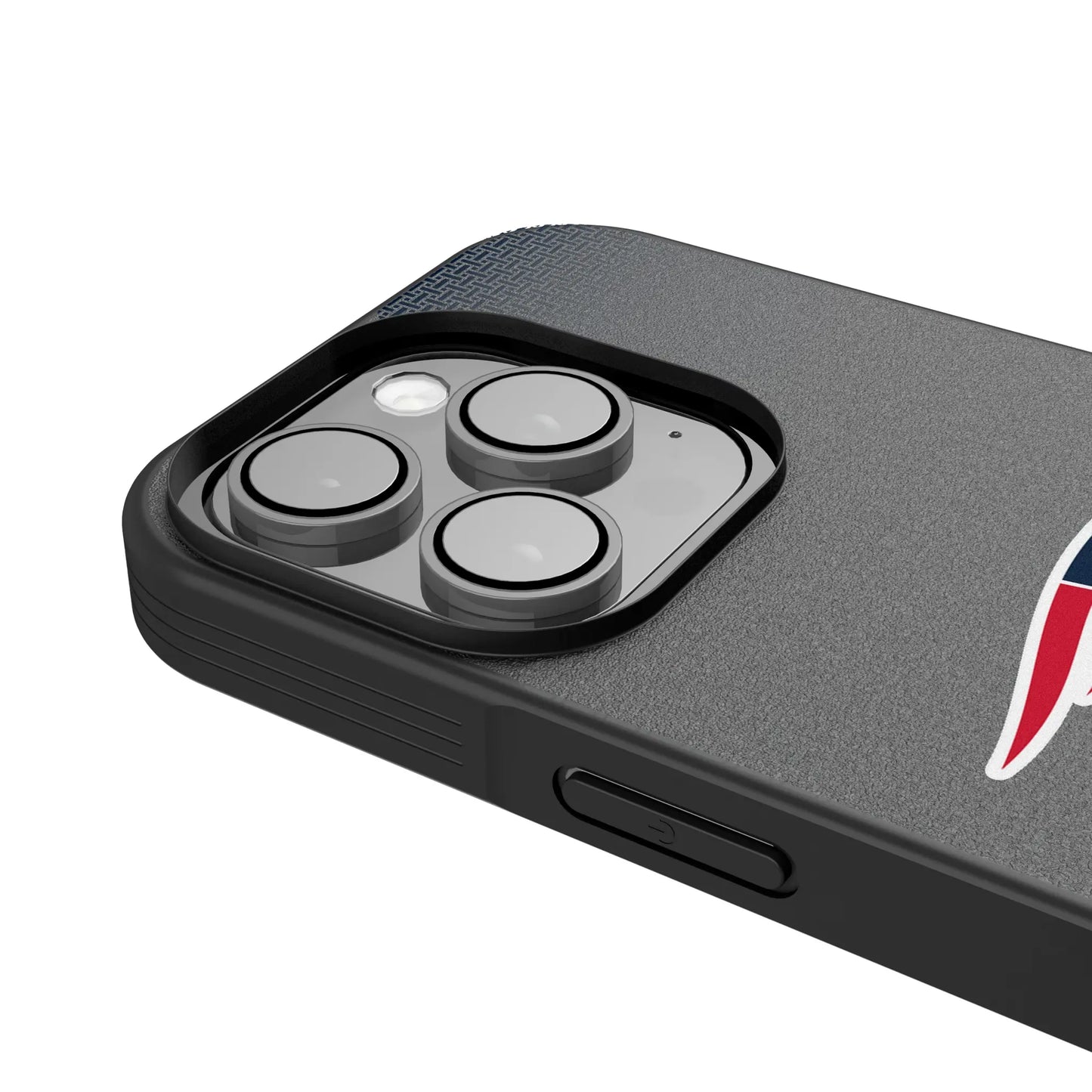 New England Patriots Linen Bump Phone Case for Apple iPhone