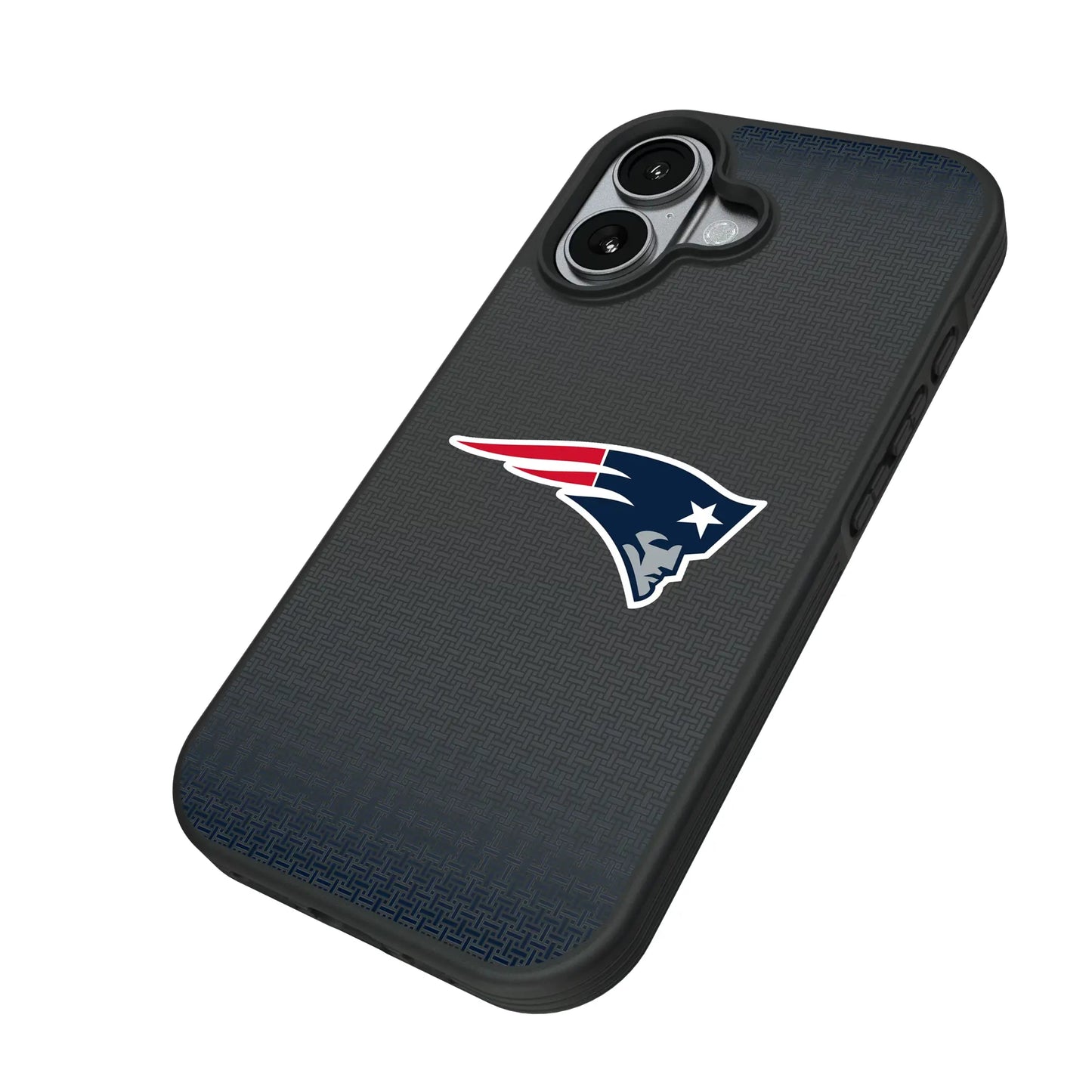 New England Patriots Linen Bump Phone Case for Apple iPhone