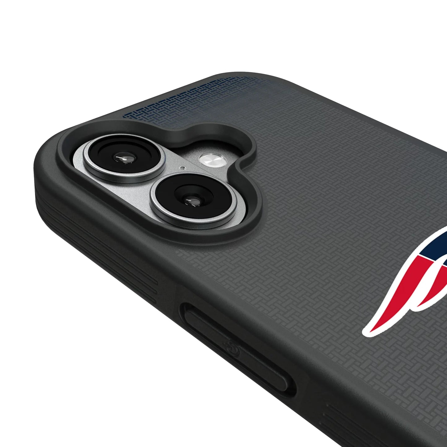 New England Patriots Linen Bump Phone Case for Apple iPhone