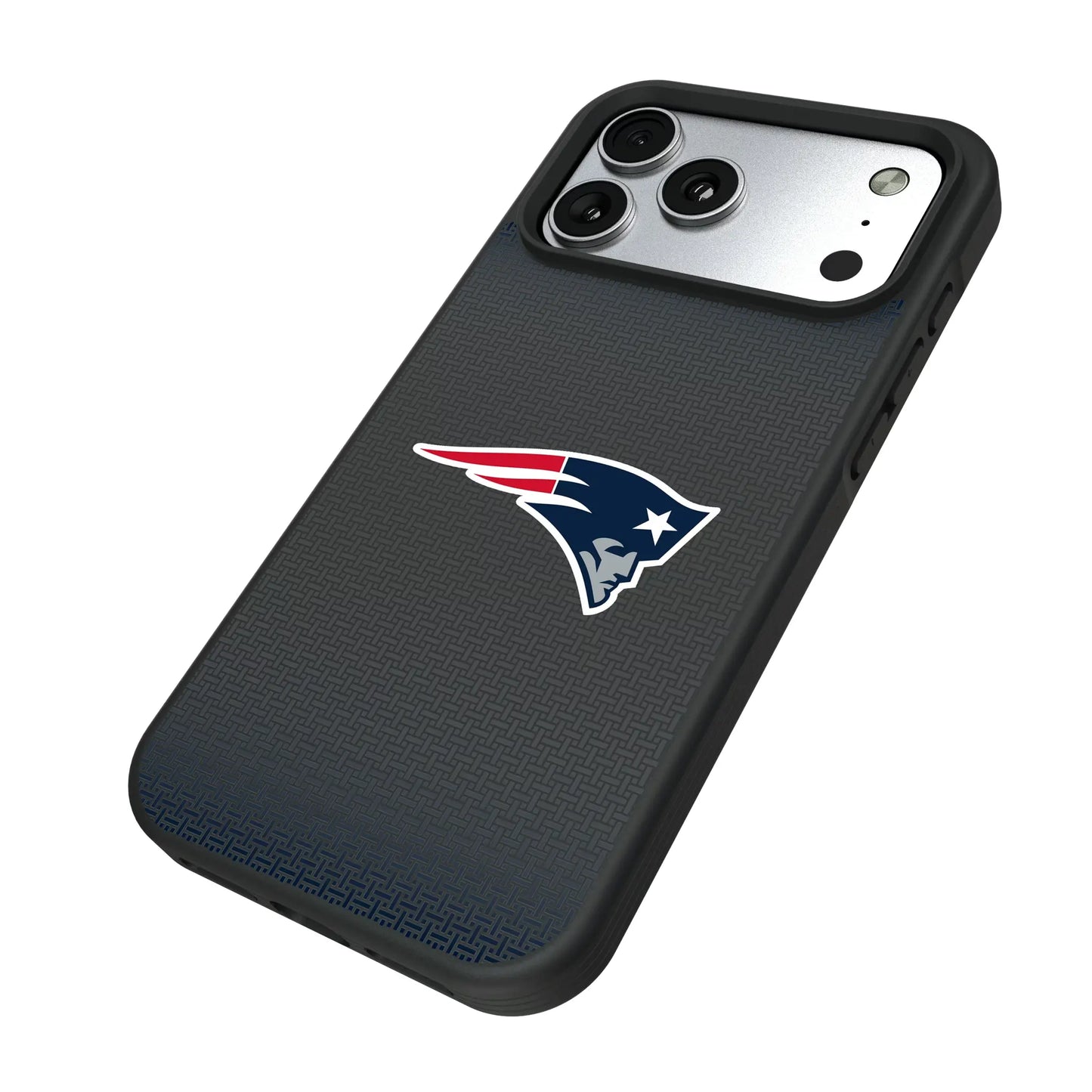 New England Patriots Linen Bump Phone Case for Apple iPhone