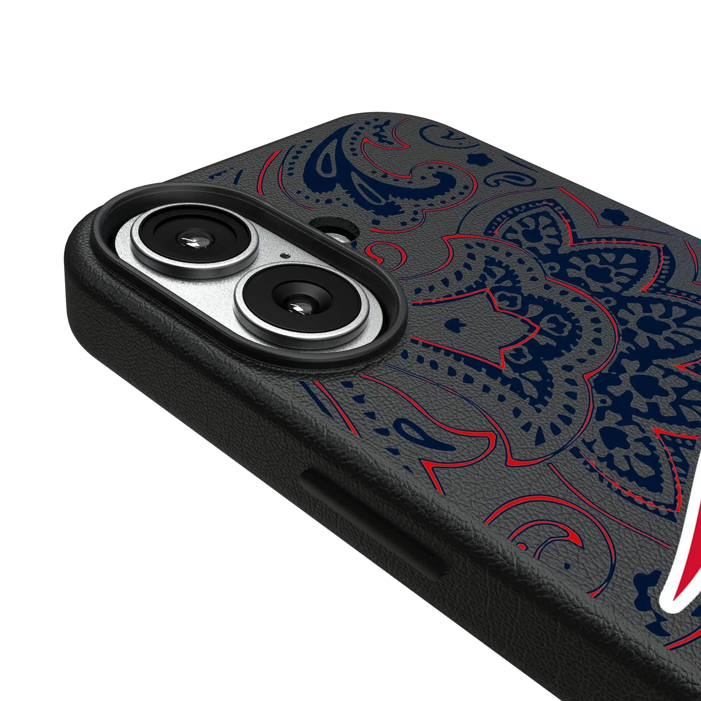 New England Patriots Paisley MagSafe Compatible Phone Case for Apple iPhone