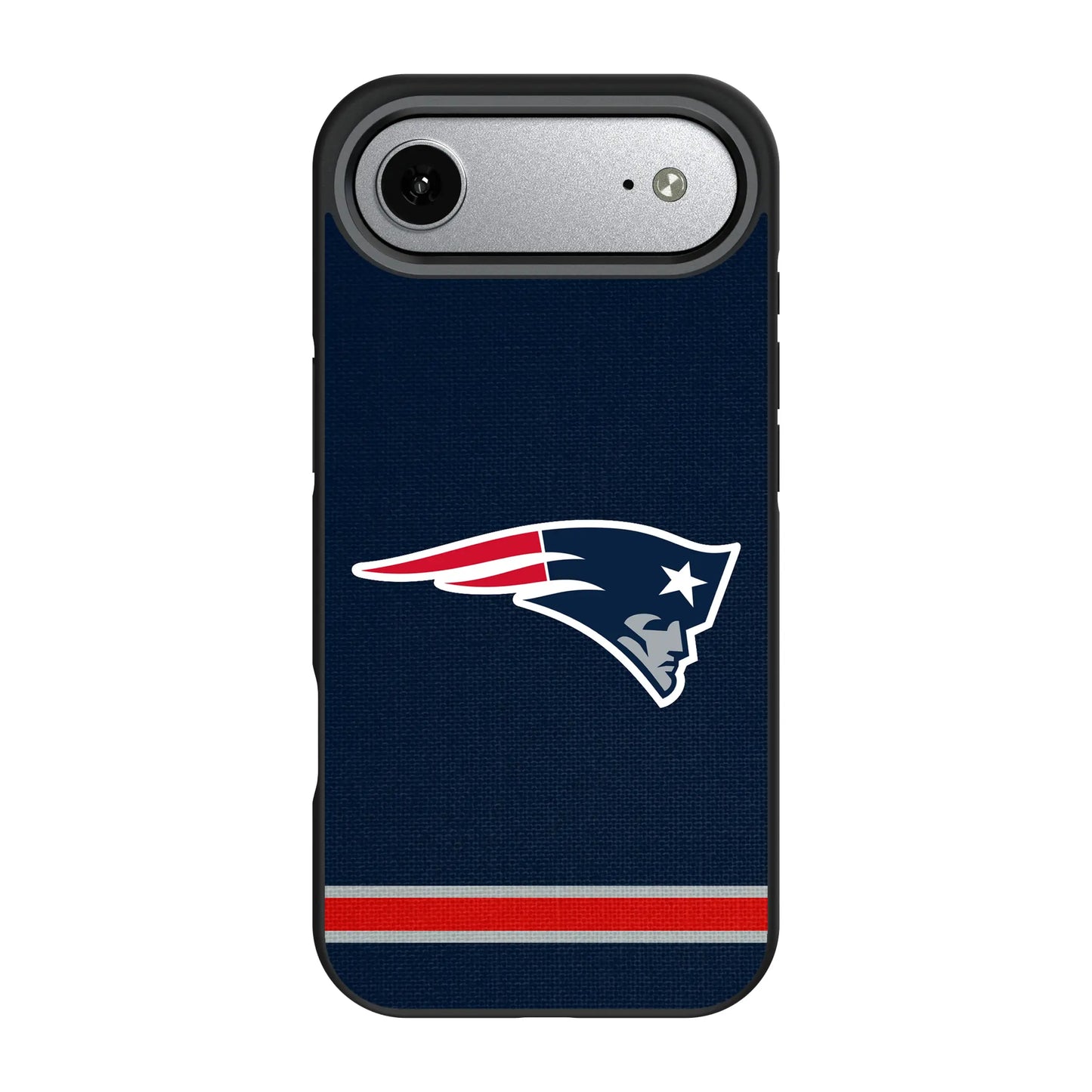 New England Patriots Stripe Bump Phone Case for Apple iPhone