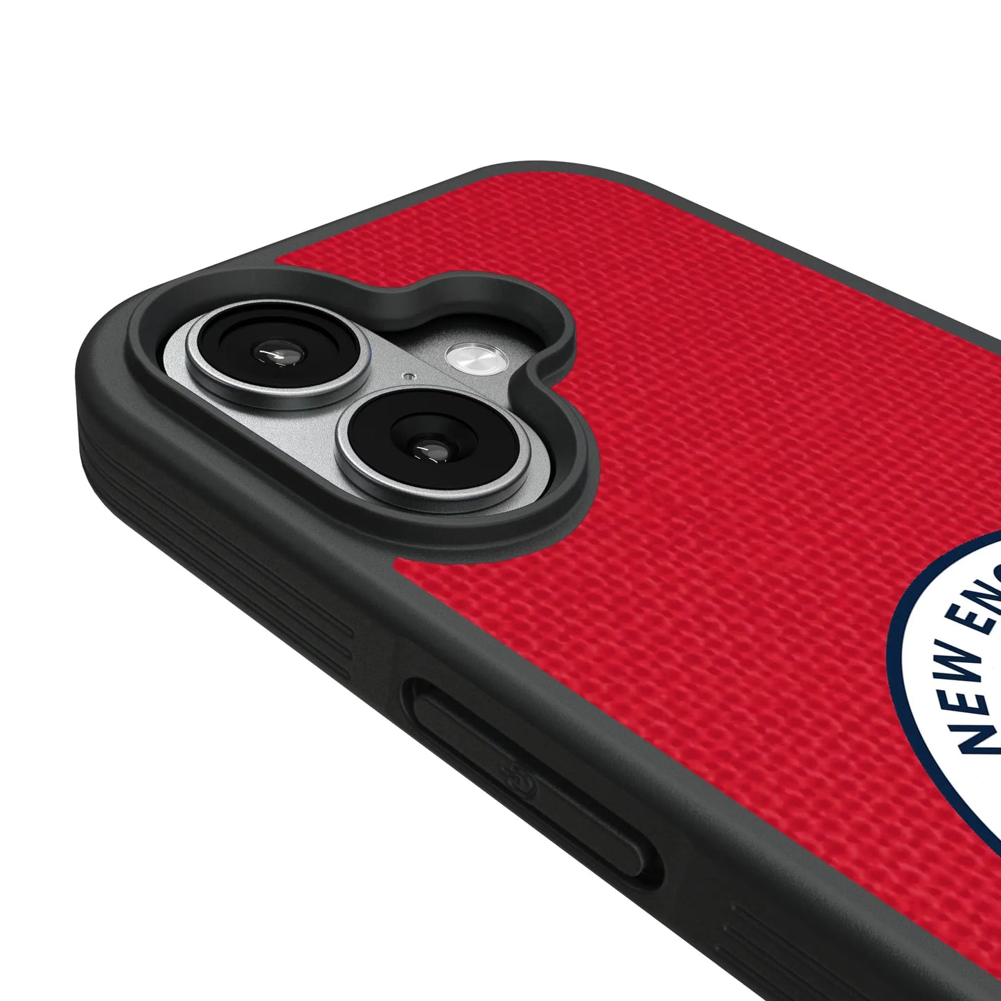 New England Revolution Diagonal Stripe Bump Phone Case for Apple iPhone