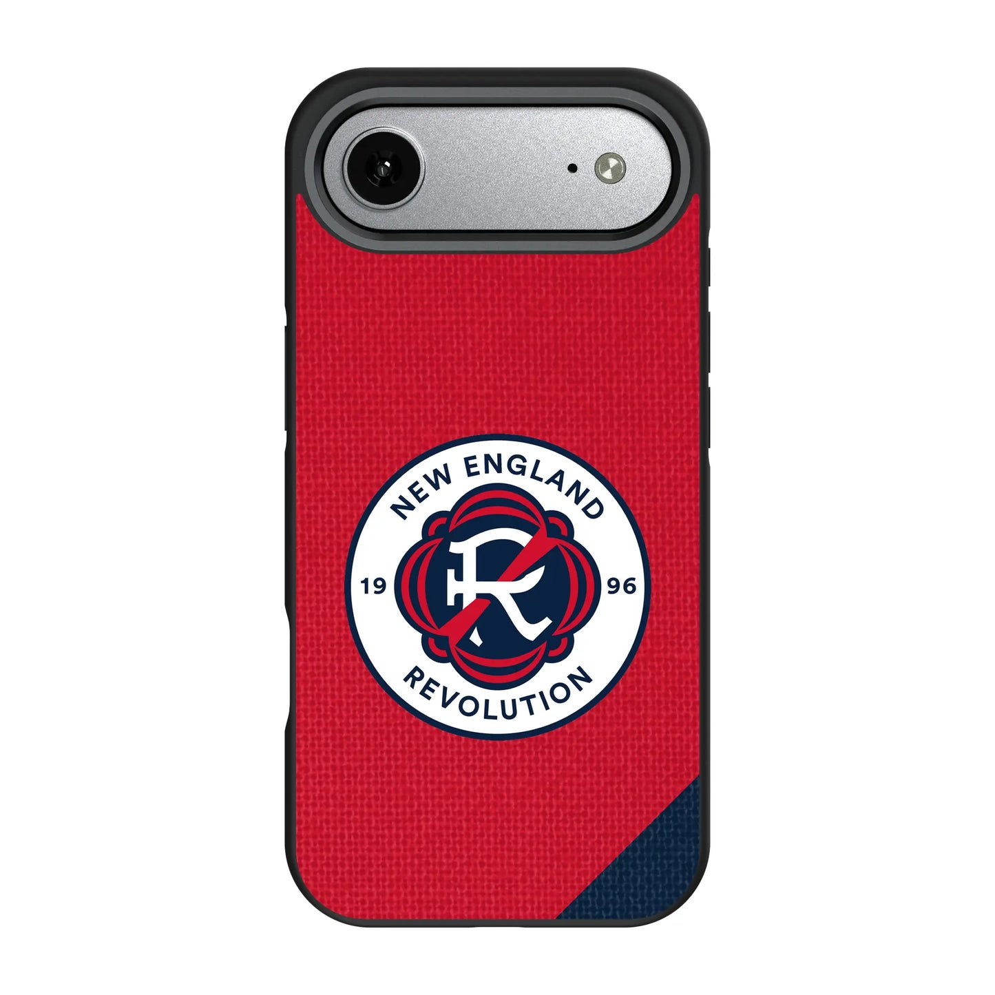 New England Revolution Diagonal Stripe Bump Phone Case for Apple iPhone