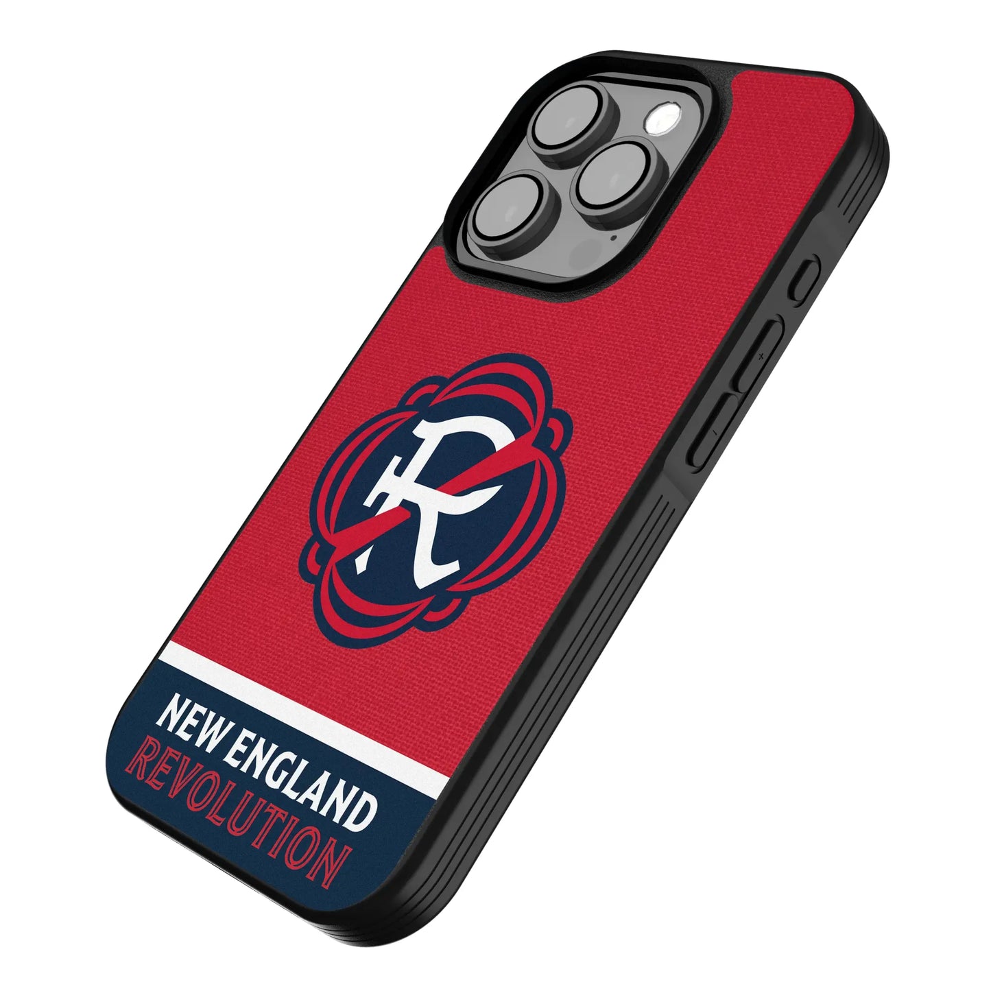 New England Revolution Endzone Solid Bump Phone Case for Apple iPhone