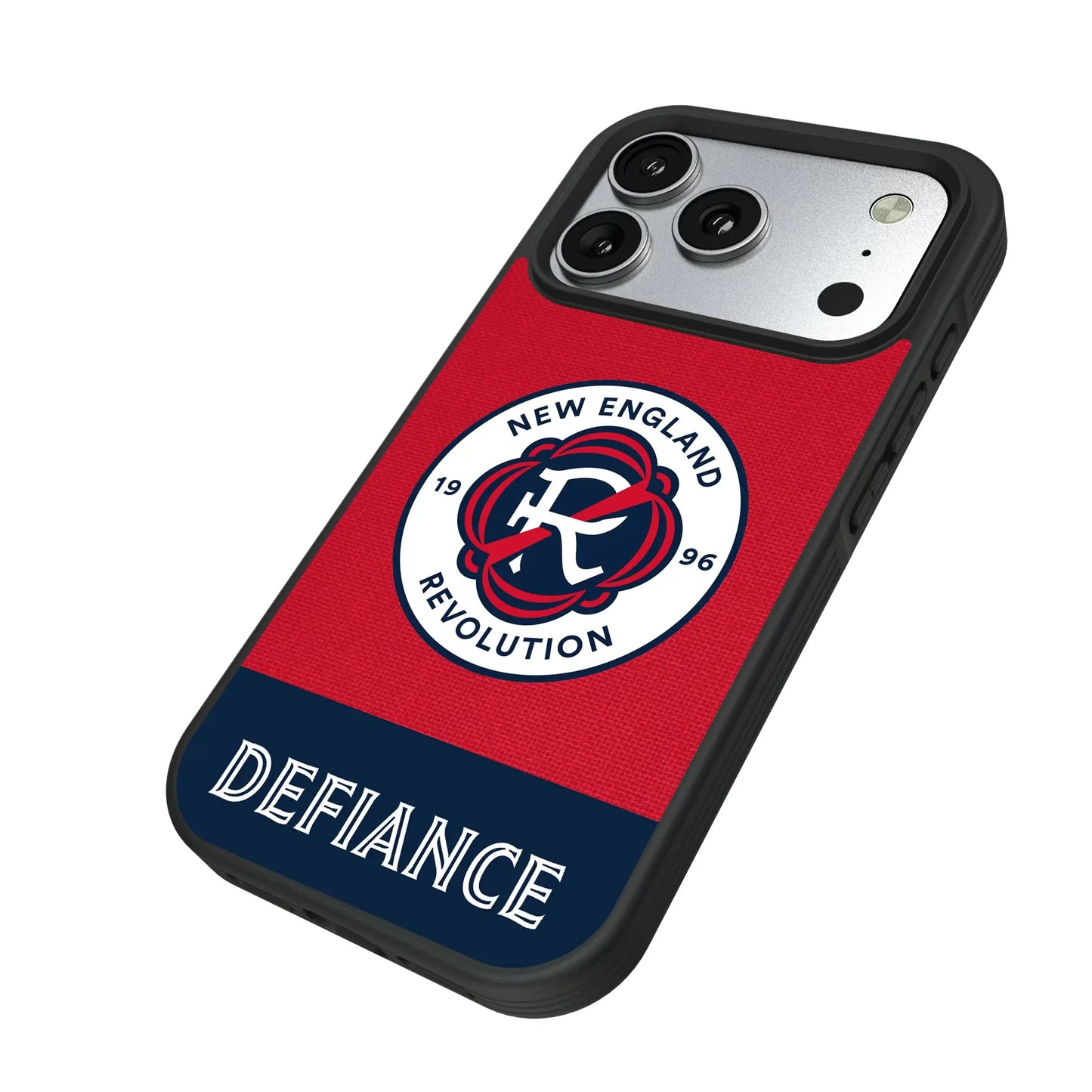 New England Revolution Endzone Solid Bump Phone Case for Apple iPhone