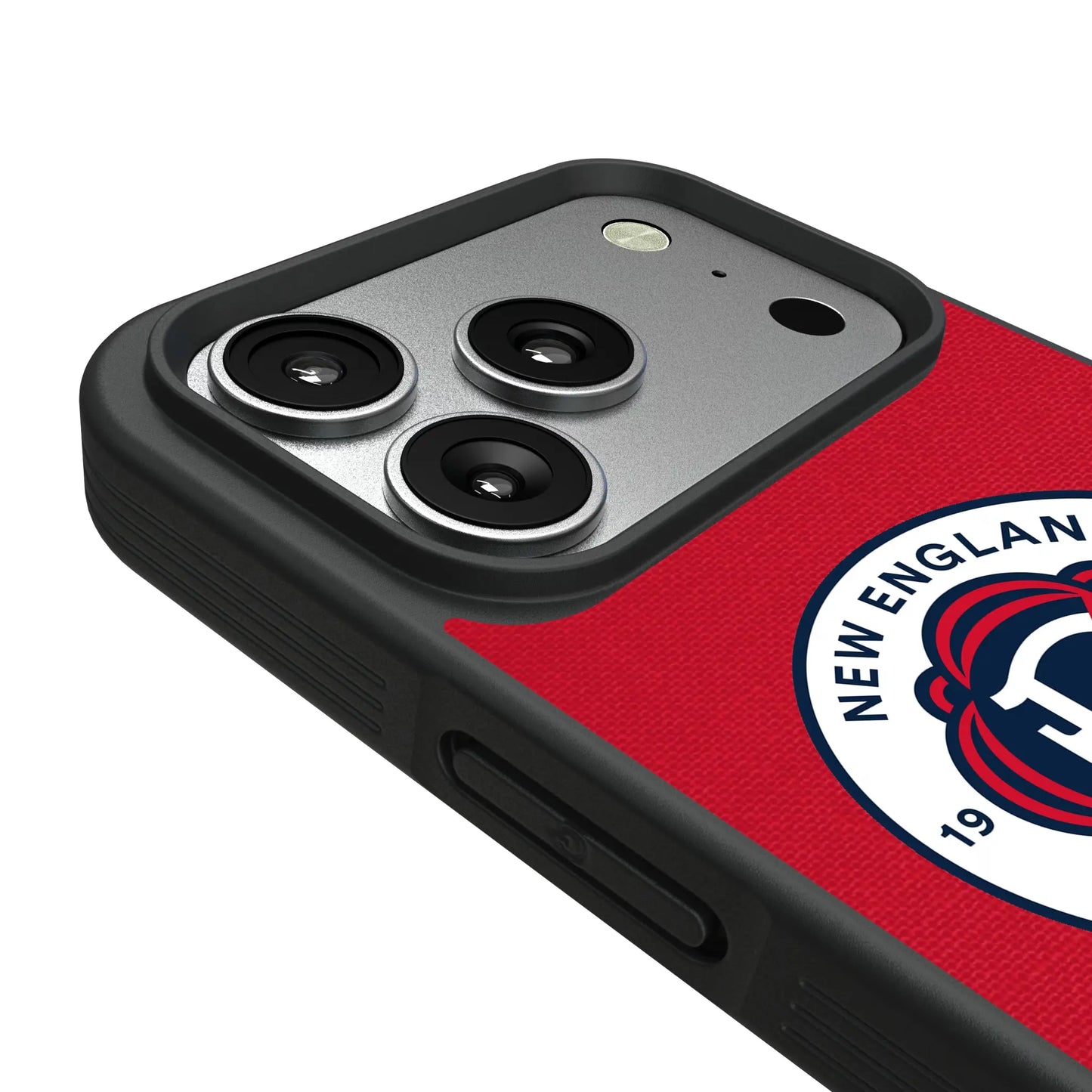 New England Revolution Endzone Solid Bump Phone Case for Apple iPhone